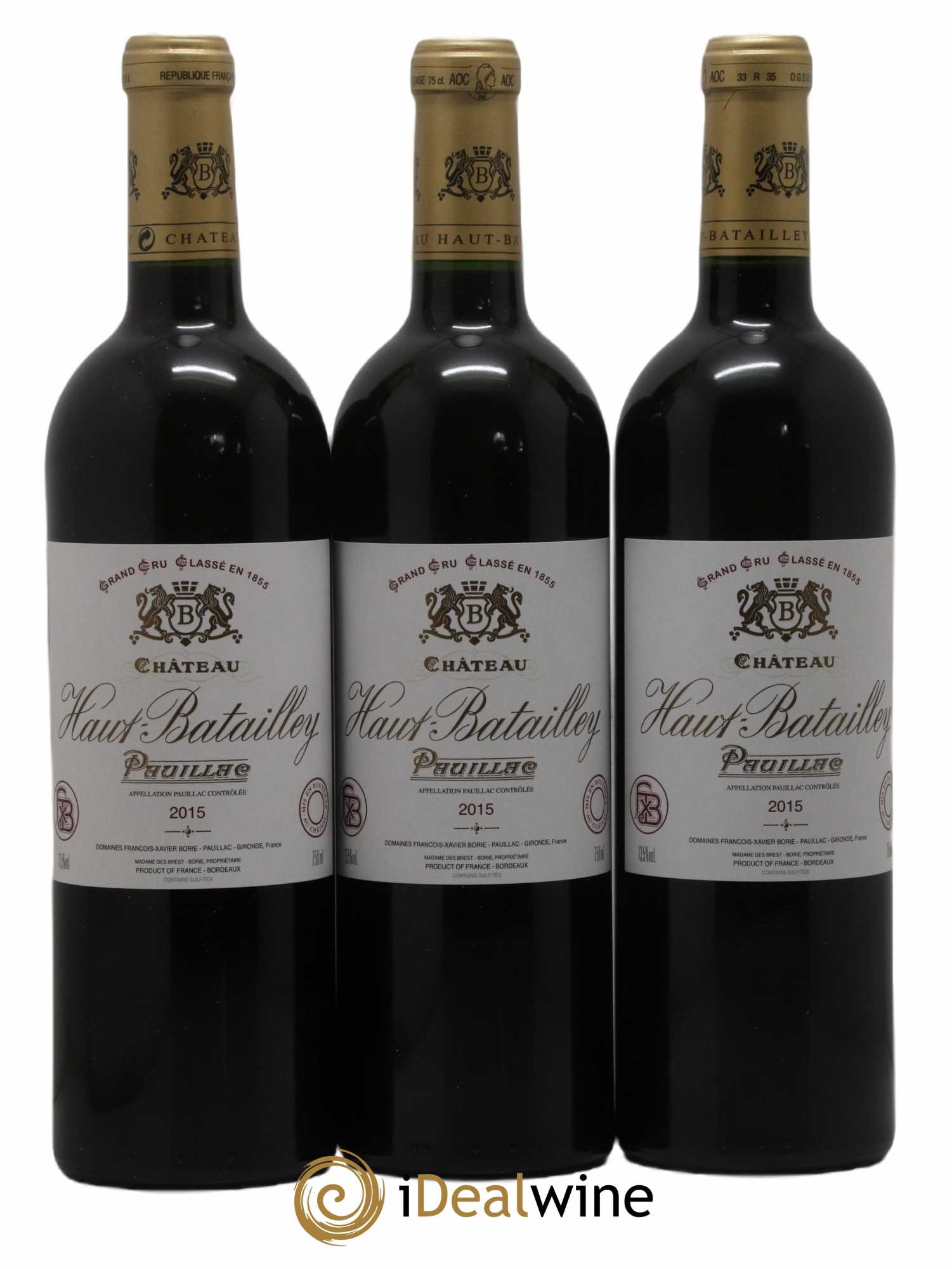 Château Haut Batailley 5ème Grand Cru Classé 2015 - Lot de 6 bouteilles - 2