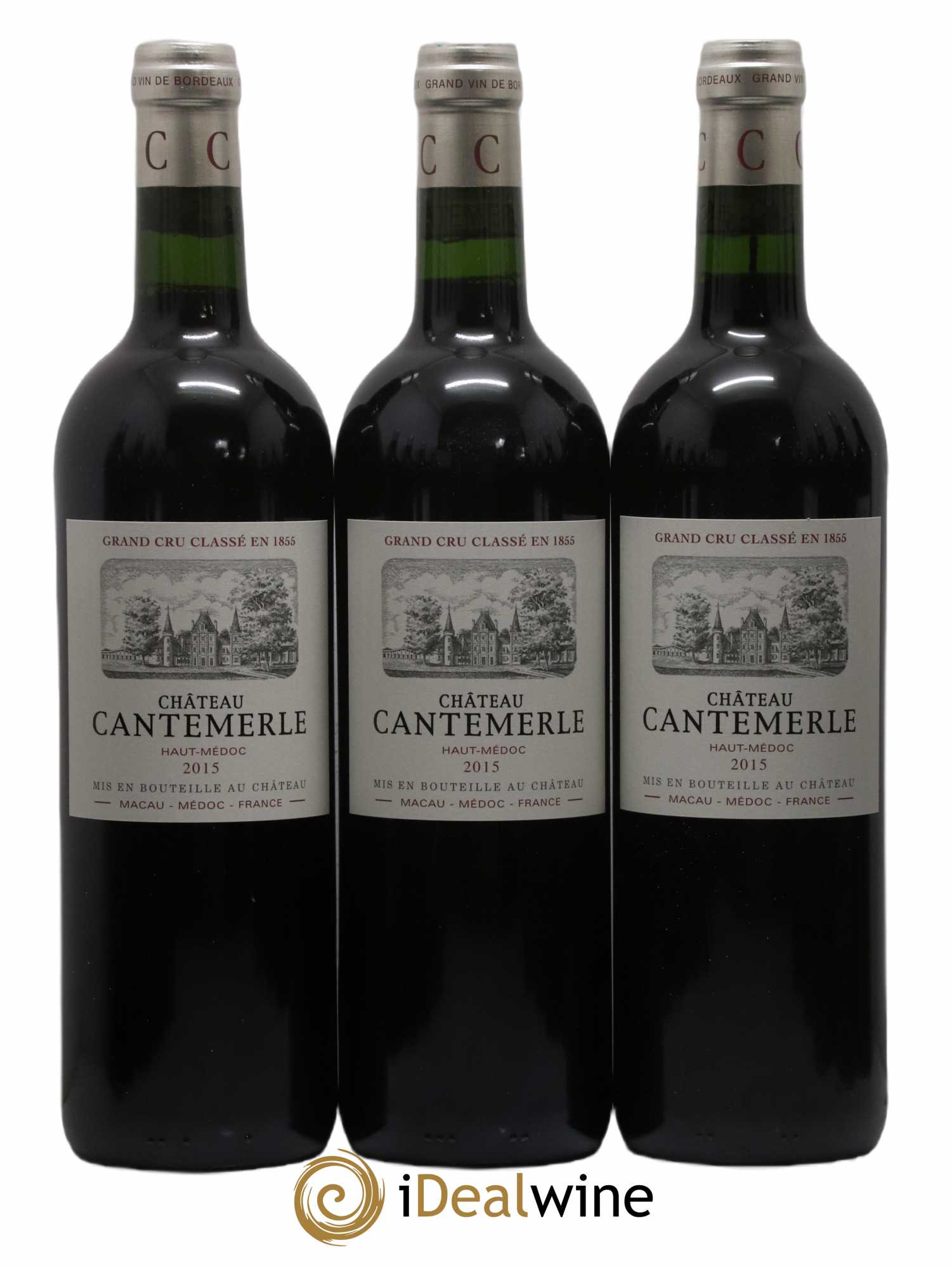 Château Cantemerle 5ème Grand Cru Classé 2015 - Lot de 12 bouteilles - 2