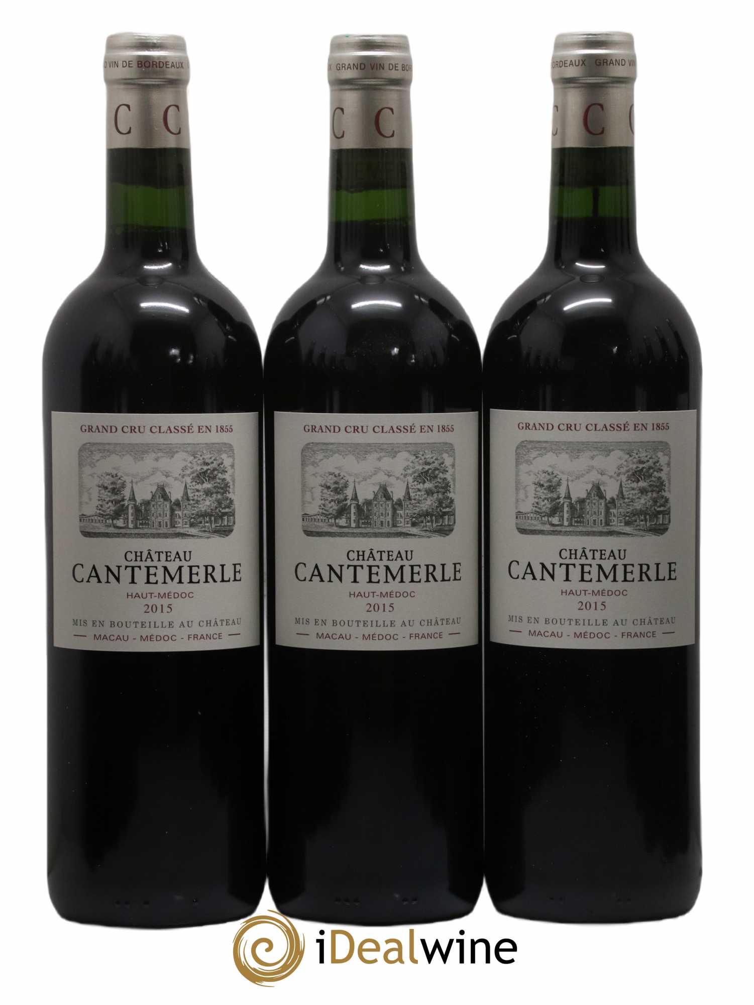 Château Cantemerle 5ème Grand Cru Classé 2015 - Lot de 12 bouteilles - 3