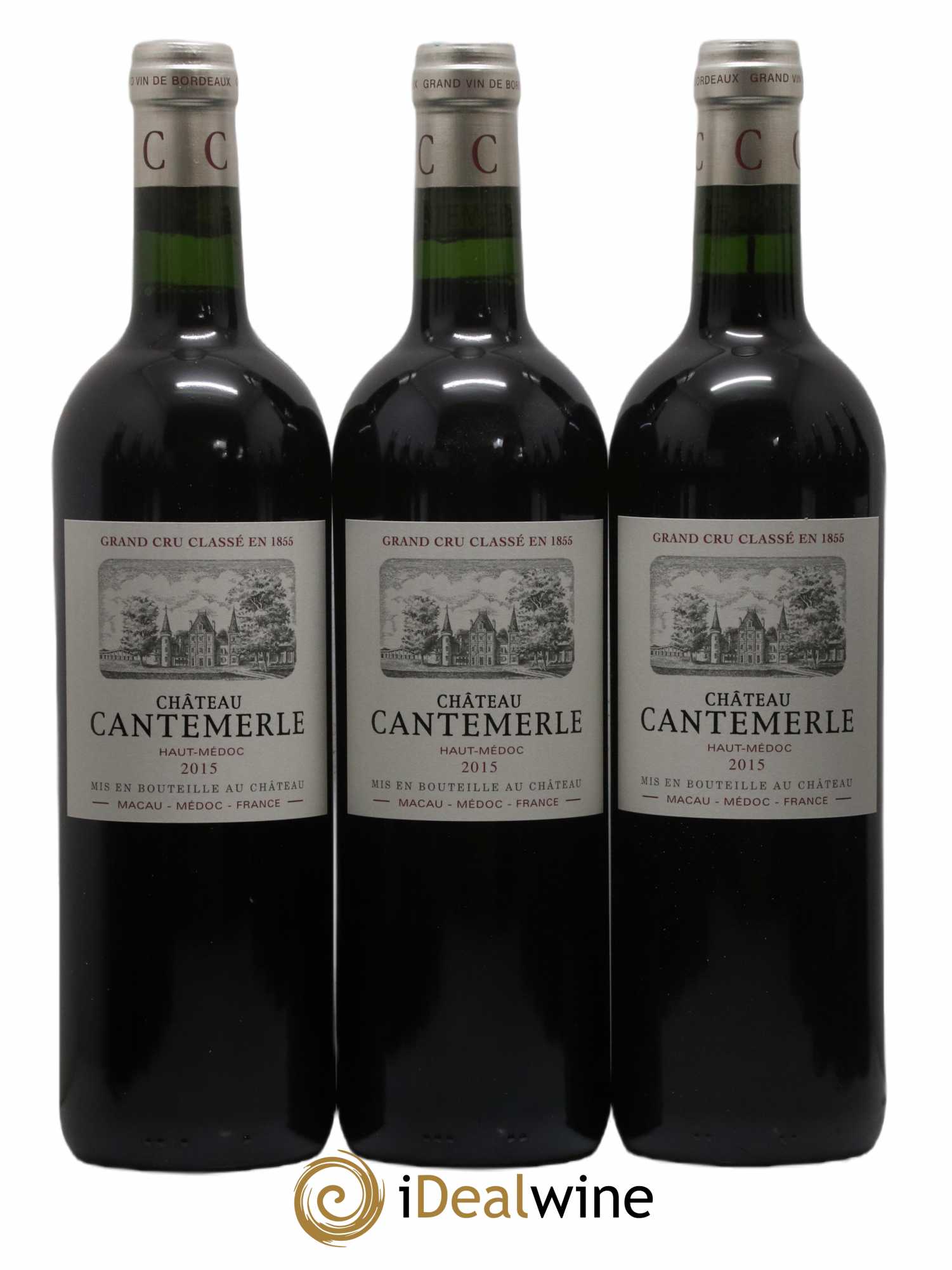 Château Cantemerle 5ème Grand Cru Classé 2015 - Lot de 12 bouteilles - 4