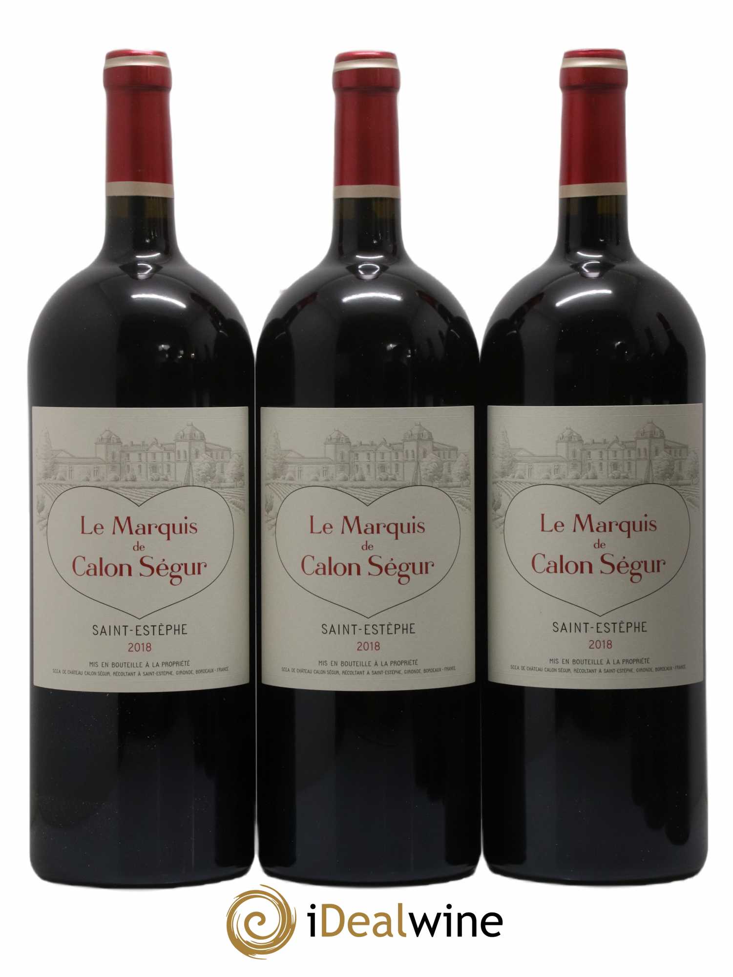 Marquis de Calon Second Vin 2018 - Lot de 6 magnums - 1