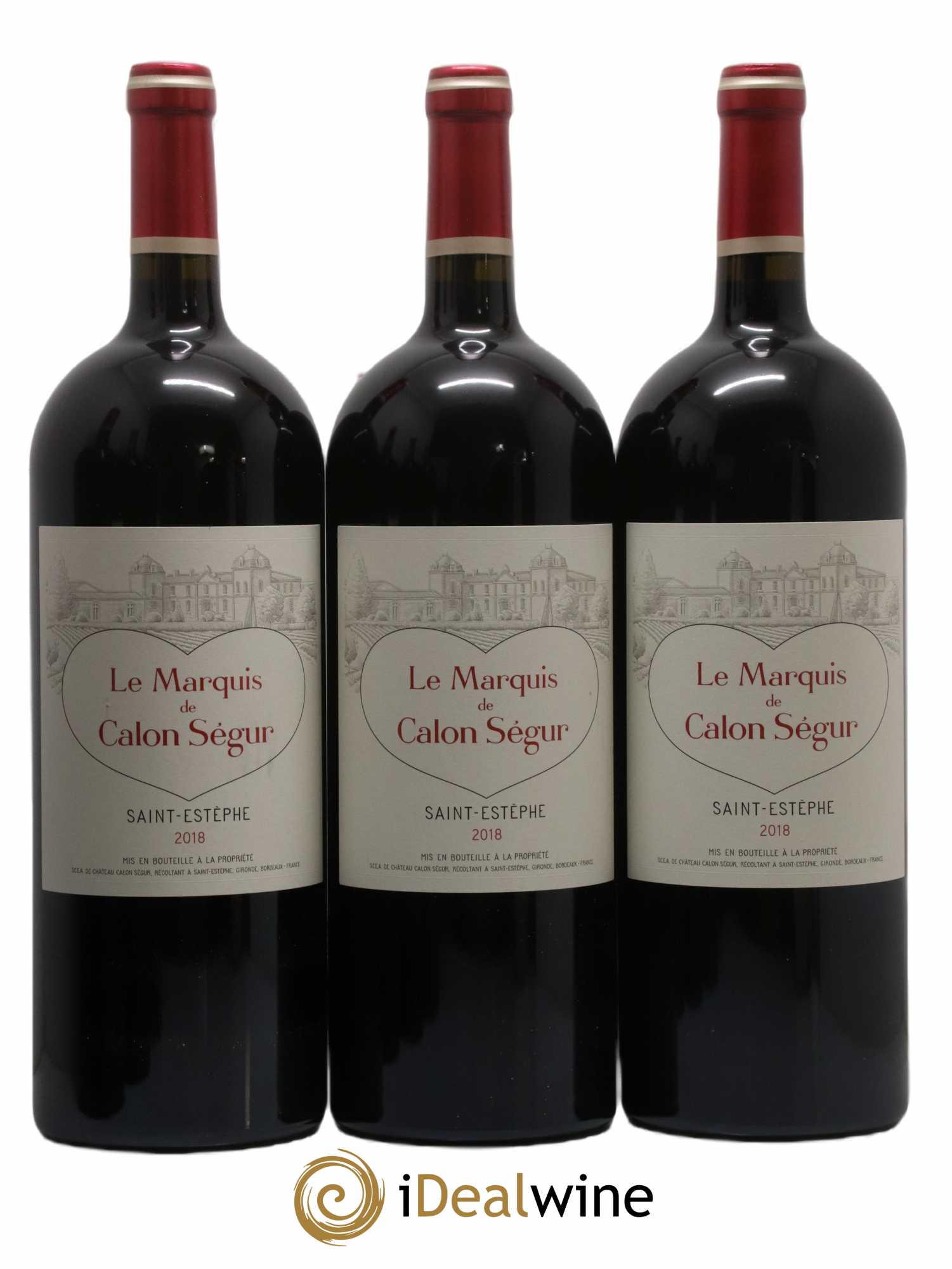 Marquis de Calon Second Vin 2018 - Lot de 6 magnums - 2