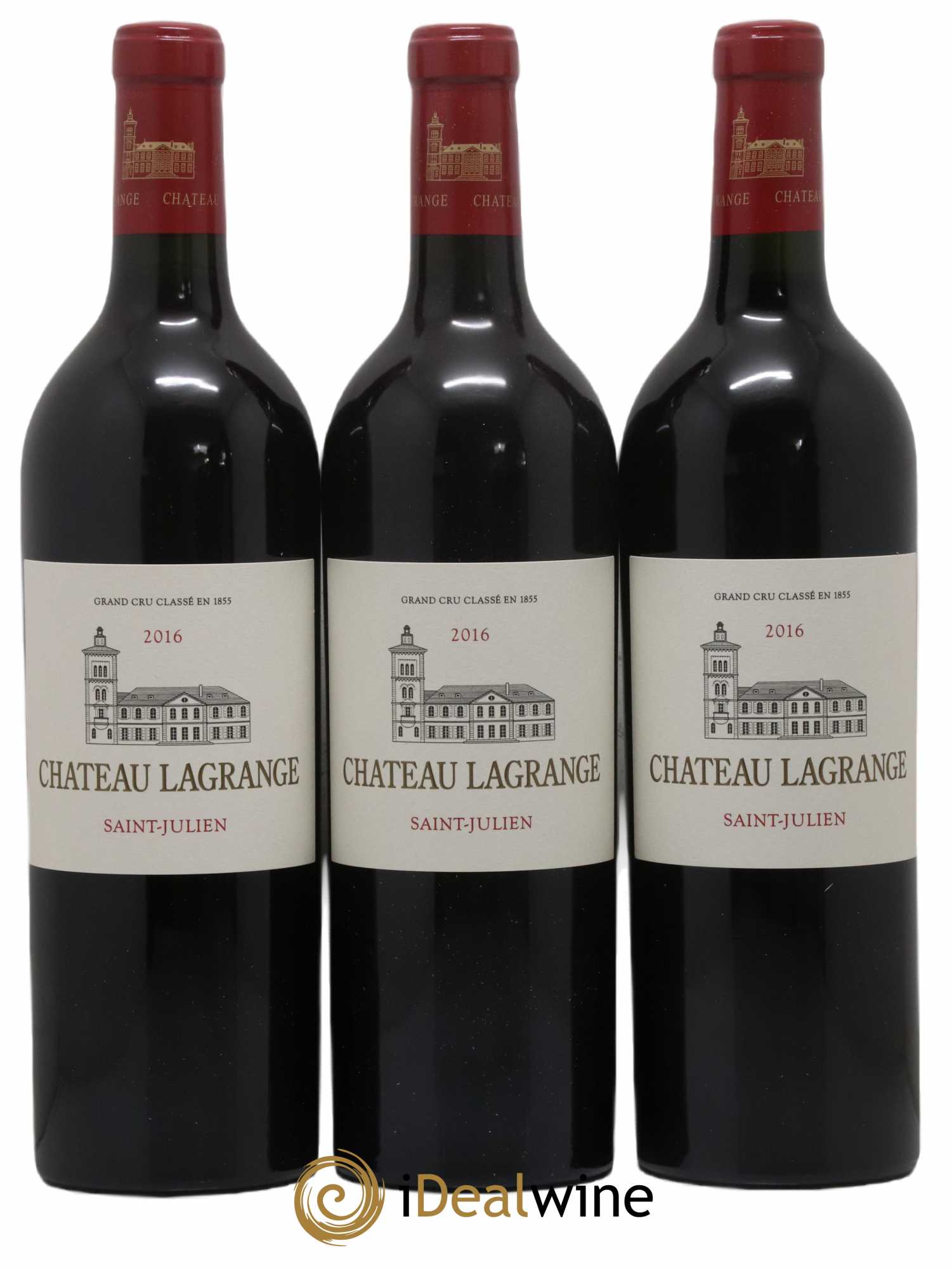 Château Lagrange 3ème Grand Cru Classé 2016 - Lot de 3 bouteilles - 0
