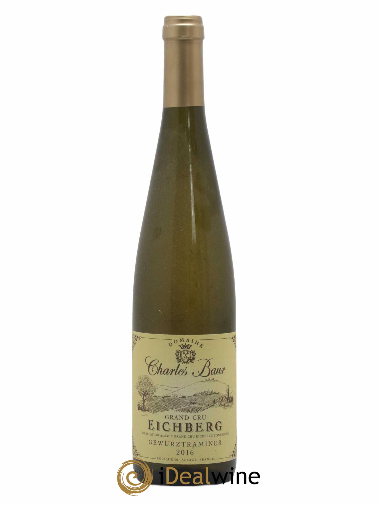 Alsace Grand Cru Gewurztraminer Eichberg Charles Baur 2016 - Lot of 1 bottle - 0