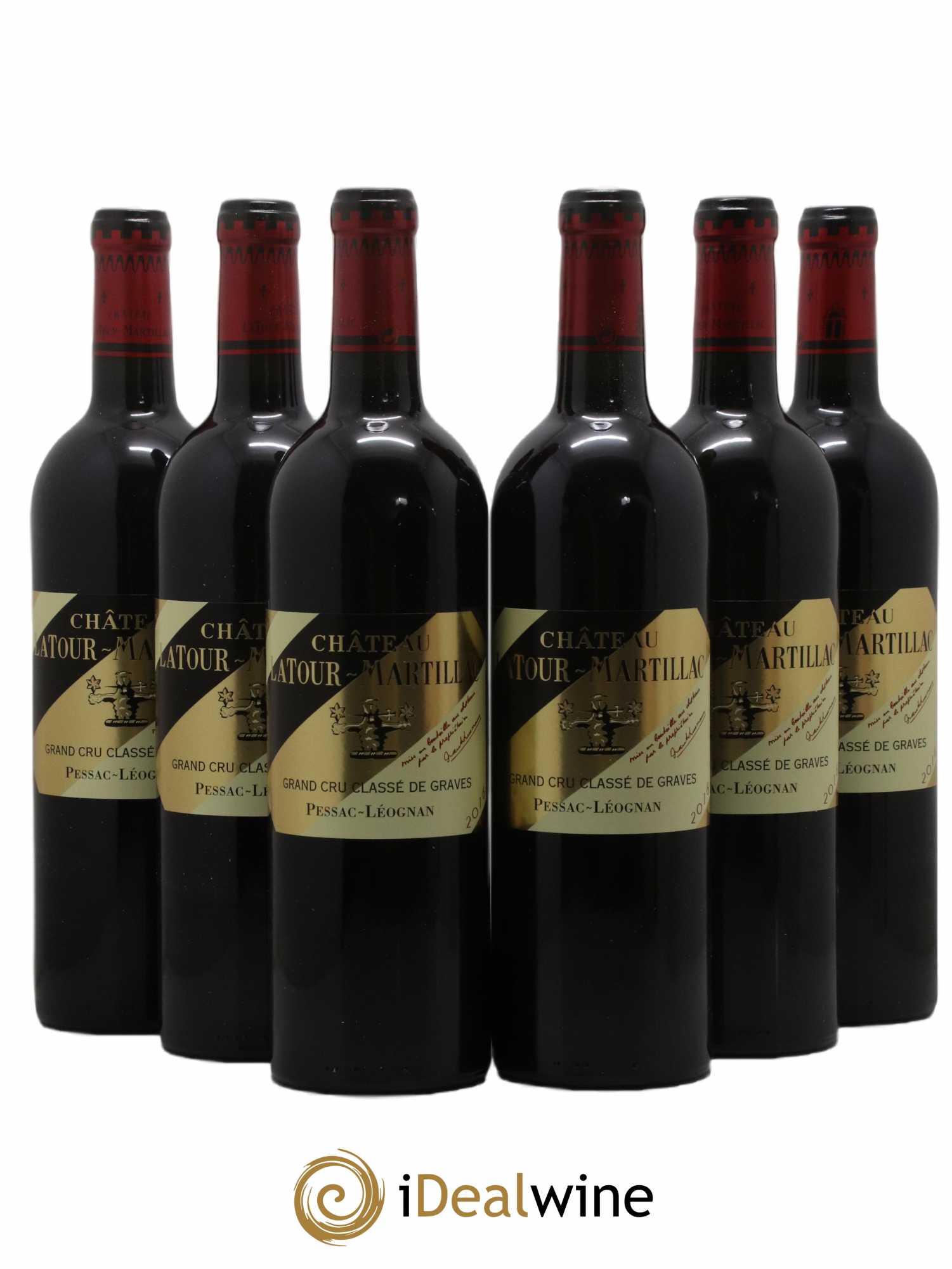 Château Latour-Martillac Cru Classé de Graves 2016 - Lot de 6 bouteilles - 0
