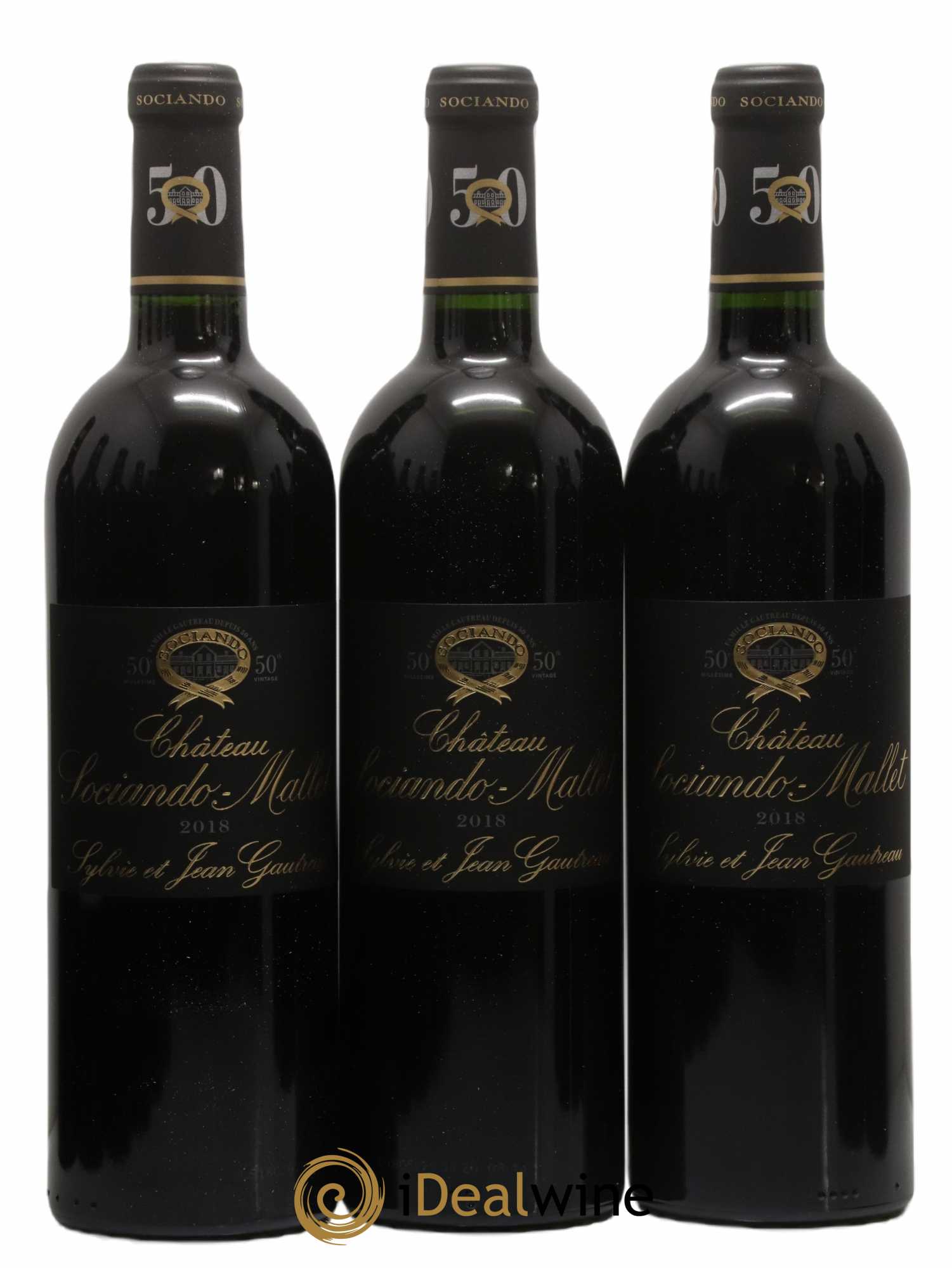 Château Sociando Mallet 2018 - Lot de 12 bouteilles - 3