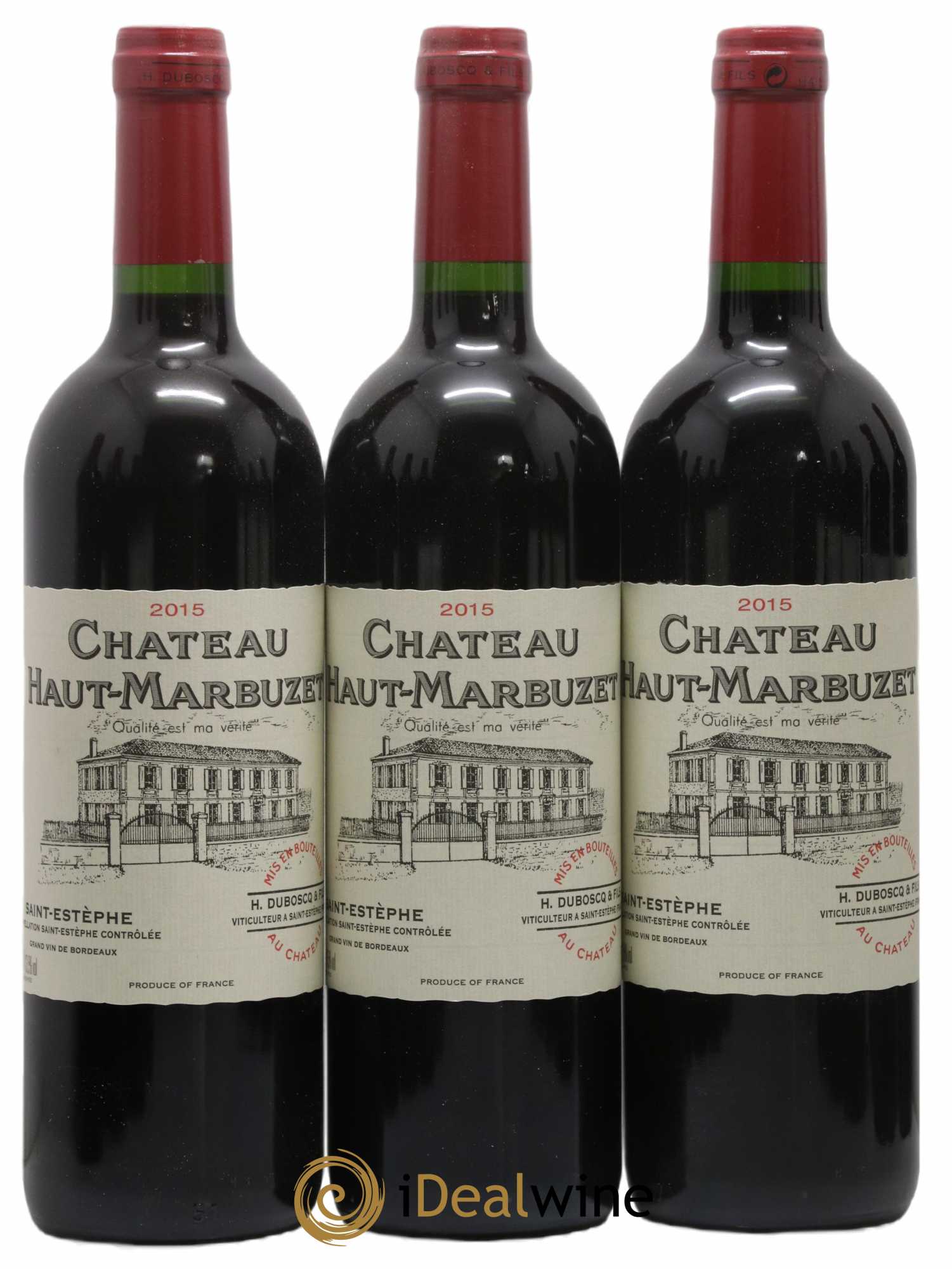Château Haut Marbuzet 2015 - Lot de 12 bouteilles - 3