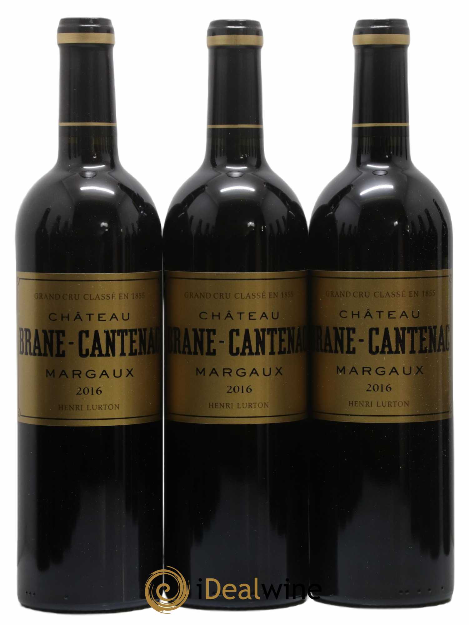 Château Brane Cantenac 2ème Grand Cru Classé 2016 - Lot de 12 bouteilles - 1