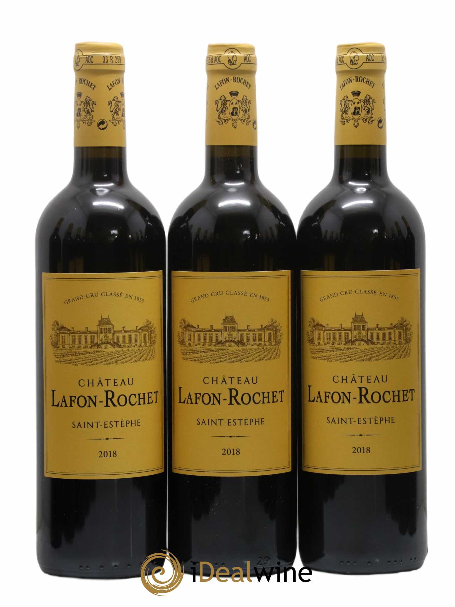 Château Lafon Rochet 4ème Grand Cru Classé 2018 - Lot de 12 bouteilles - 2