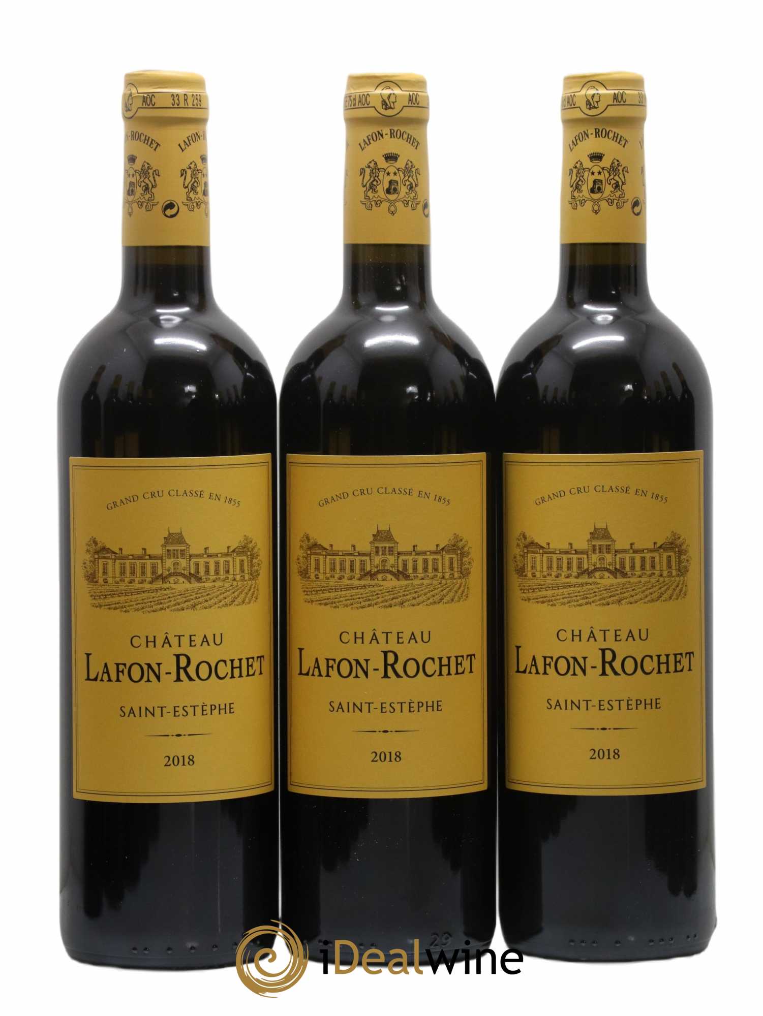 Château Lafon Rochet 4ème Grand Cru Classé 2018 - Lot de 12 bouteilles - 3
