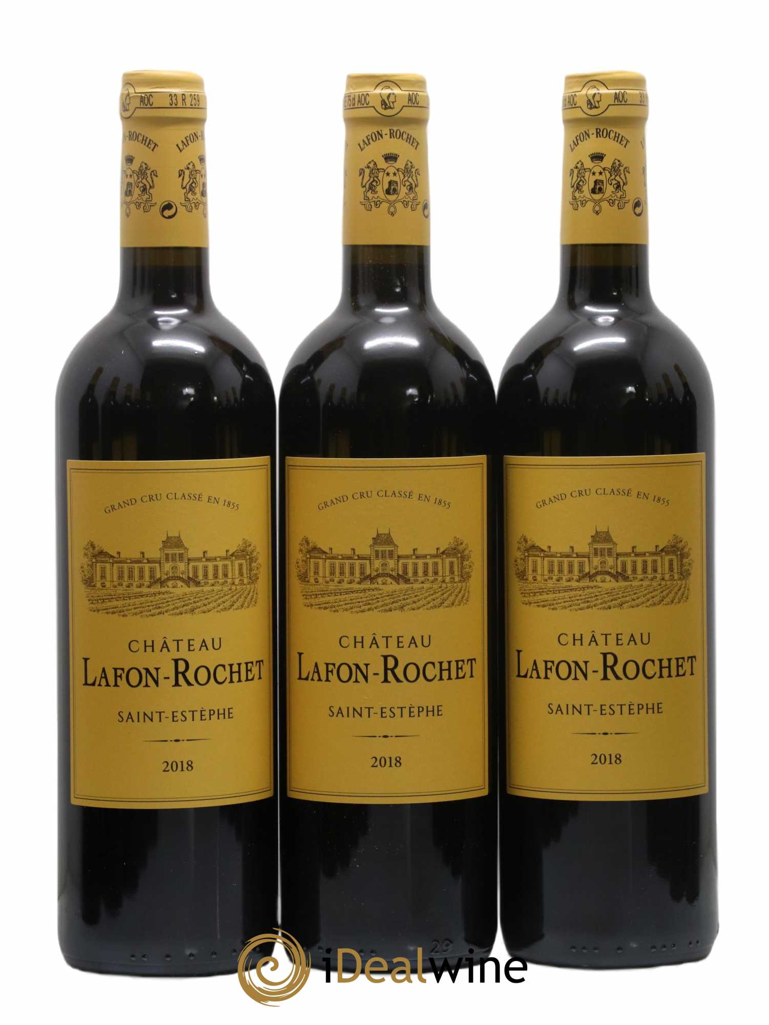 Château Lafon Rochet 4ème Grand Cru Classé 2018 - Lot de 12 bouteilles - 4