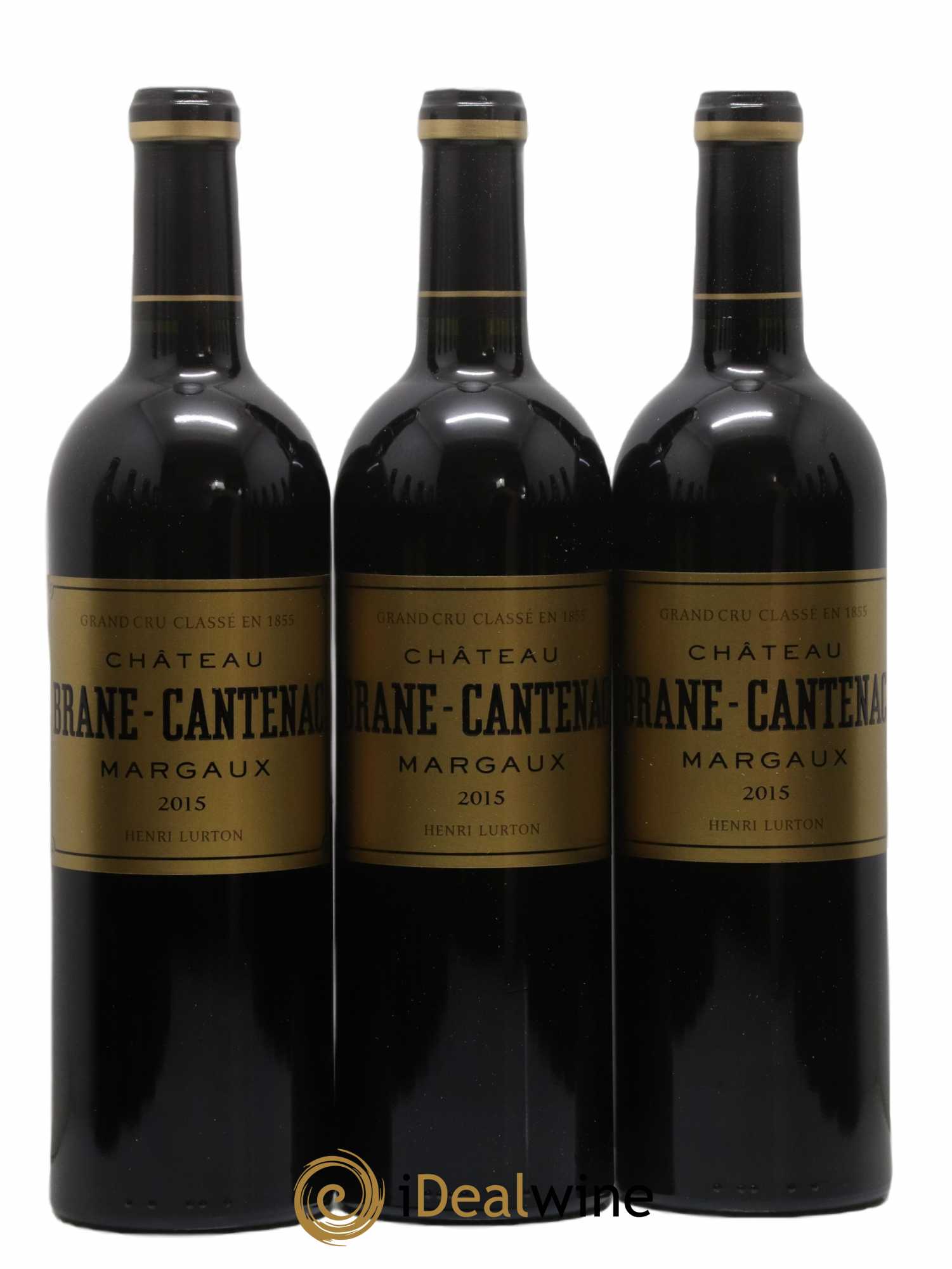 Château Brane Cantenac 2ème Grand Cru Classé 2015 - Lot de 12 bouteilles - 1