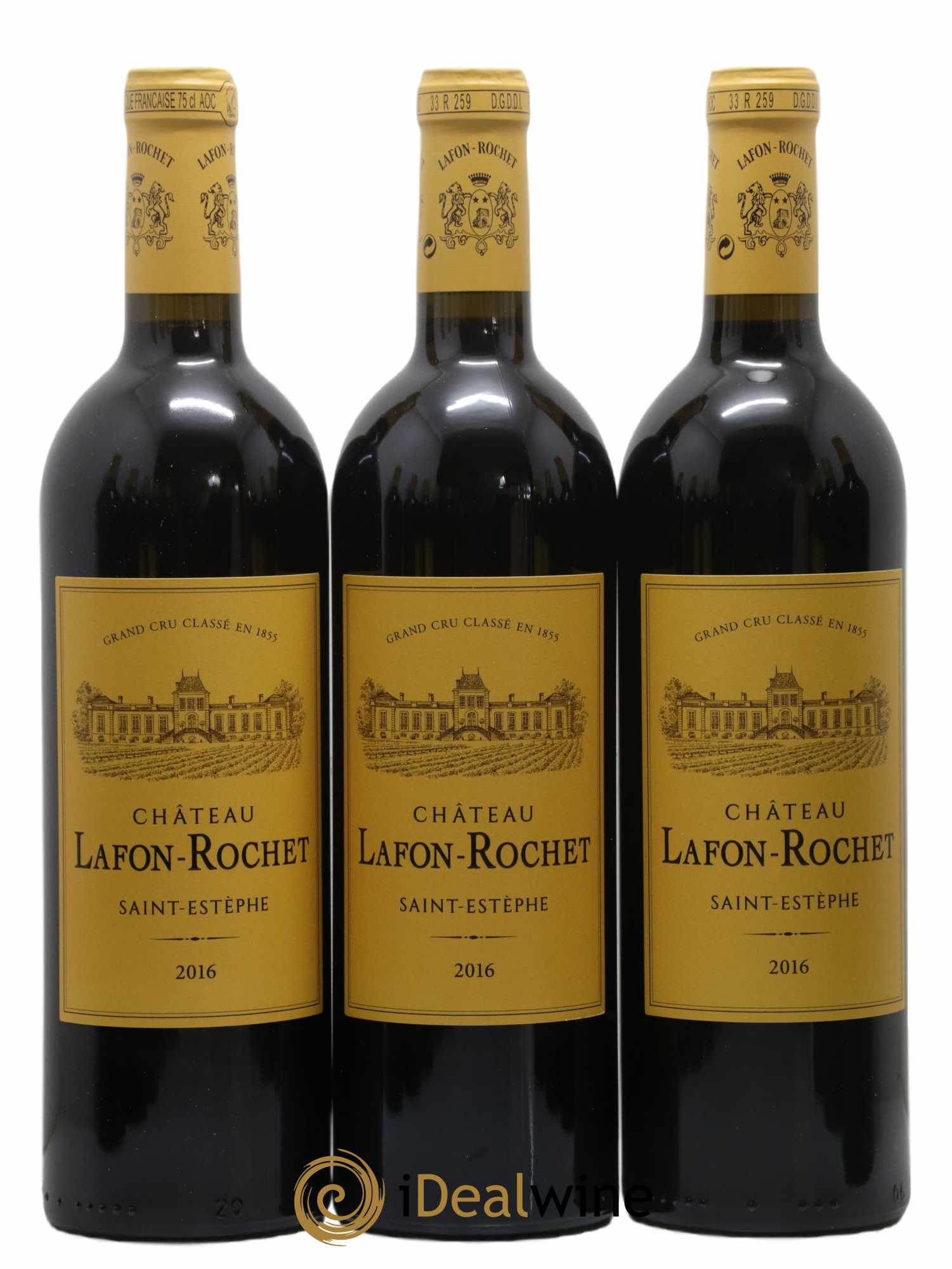 Château Lafon Rochet 4ème Grand Cru Classé 2016 - Lot of 12 bottles - 2