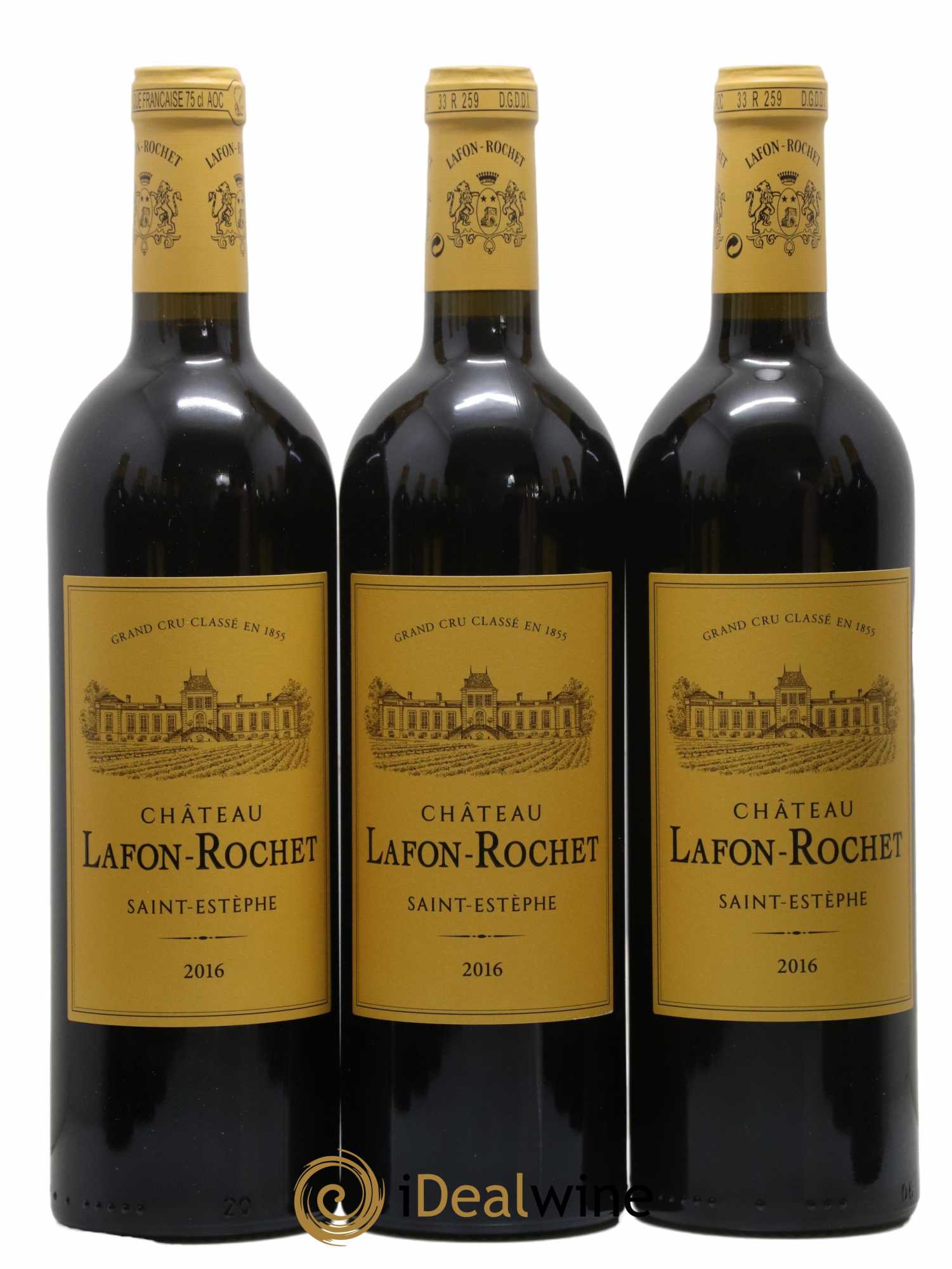 Château Lafon Rochet 4ème Grand Cru Classé 2016 - Lot of 12 bottles - 4