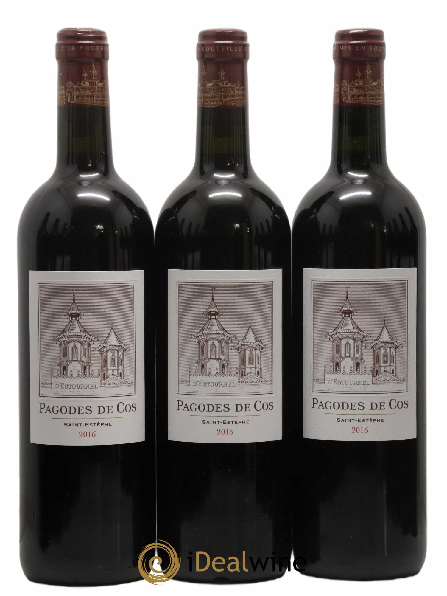Les Pagodes de Cos Second Vin 2016 - Posten von 12 Flaschen - 1