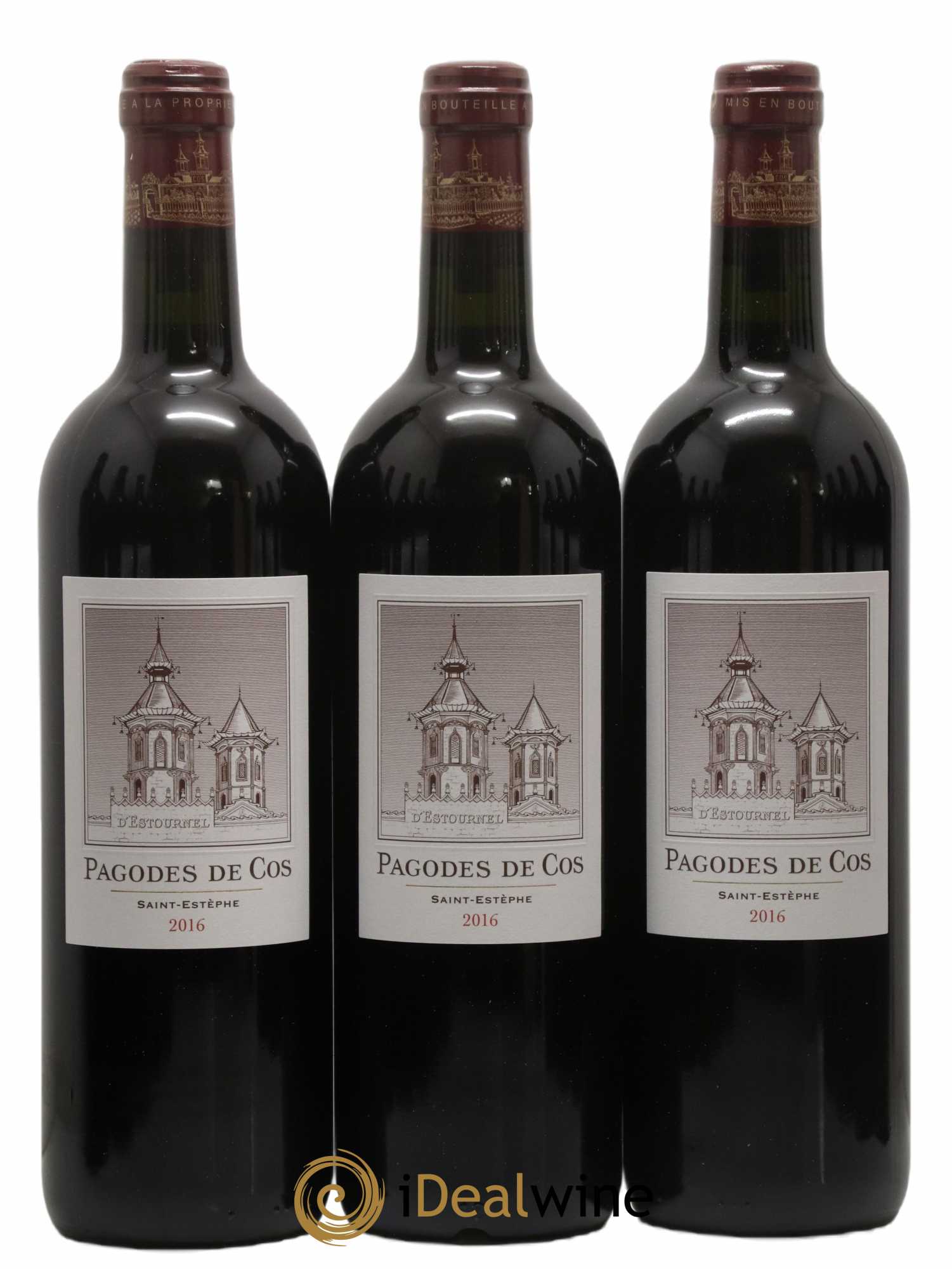 Les Pagodes de Cos Second Vin 2016 - Posten von 12 Flaschen - 4