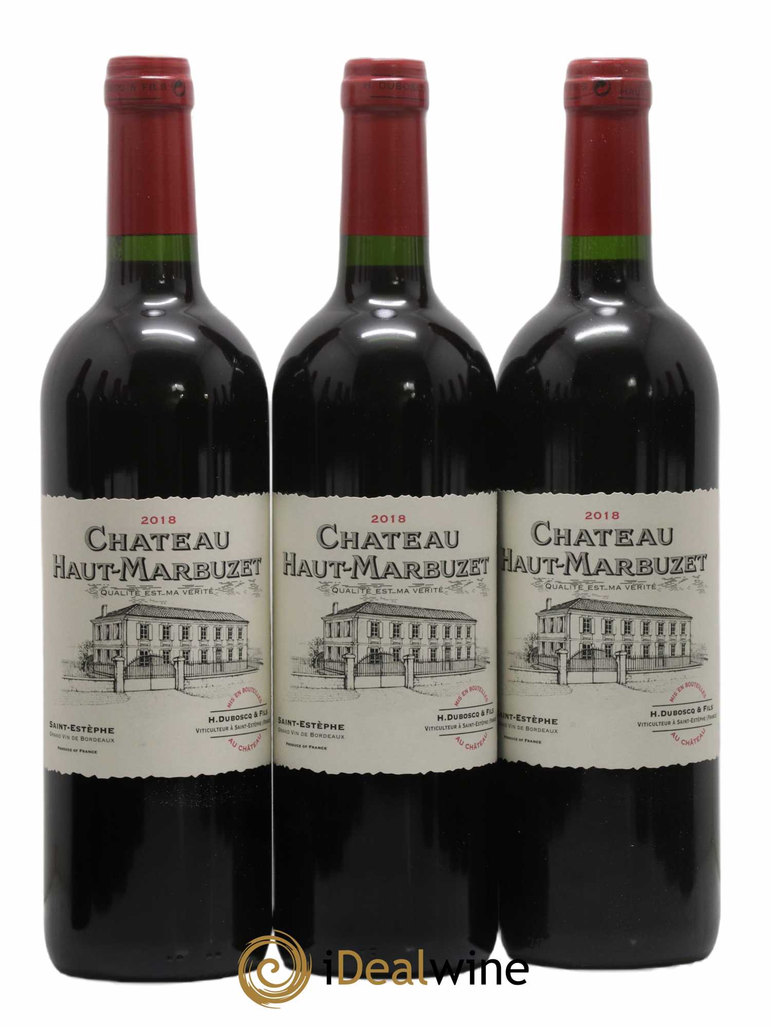 Château Haut Marbuzet 2018 - Lot de 12 bouteilles - 2