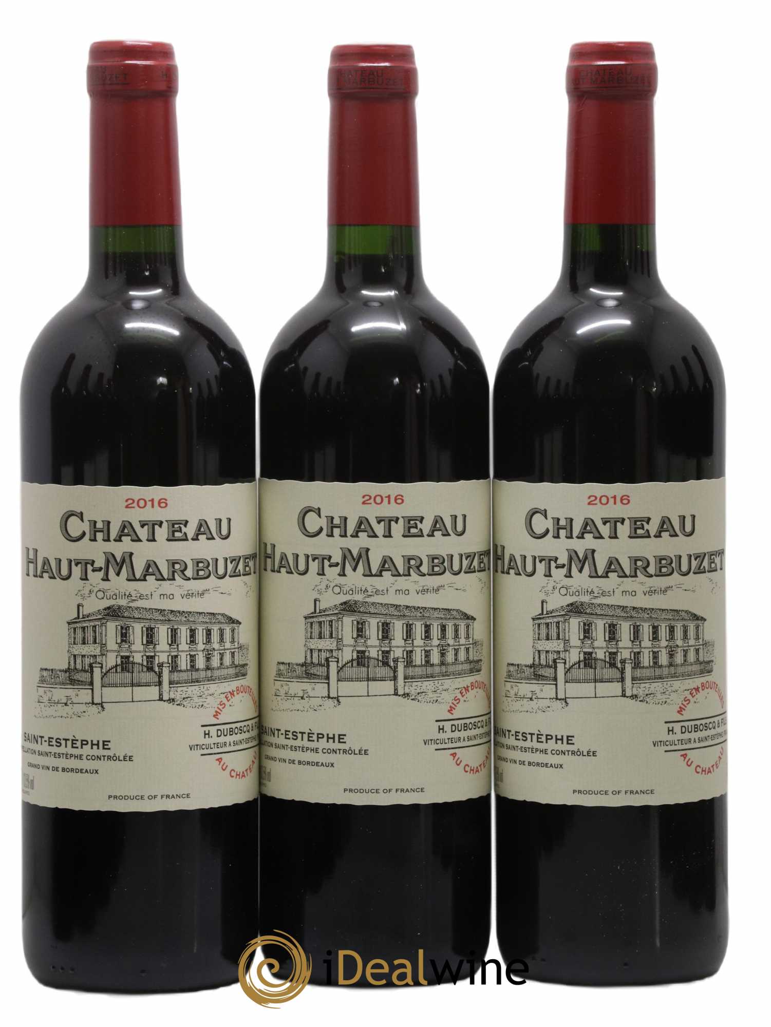 Château Haut Marbuzet 2016 - Lot de 12 bouteilles - 2