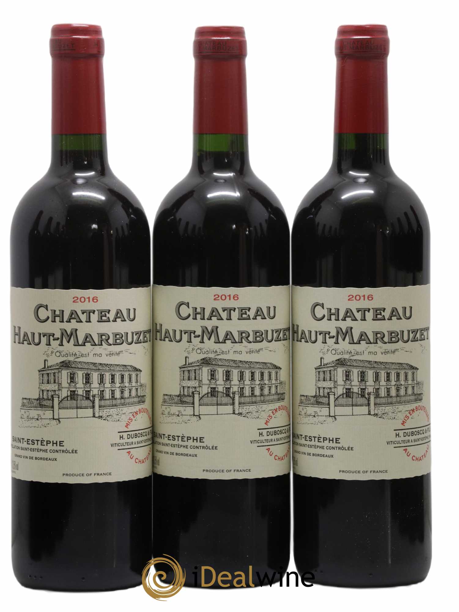 Château Haut Marbuzet 2016 - Lot de 12 bouteilles - 3