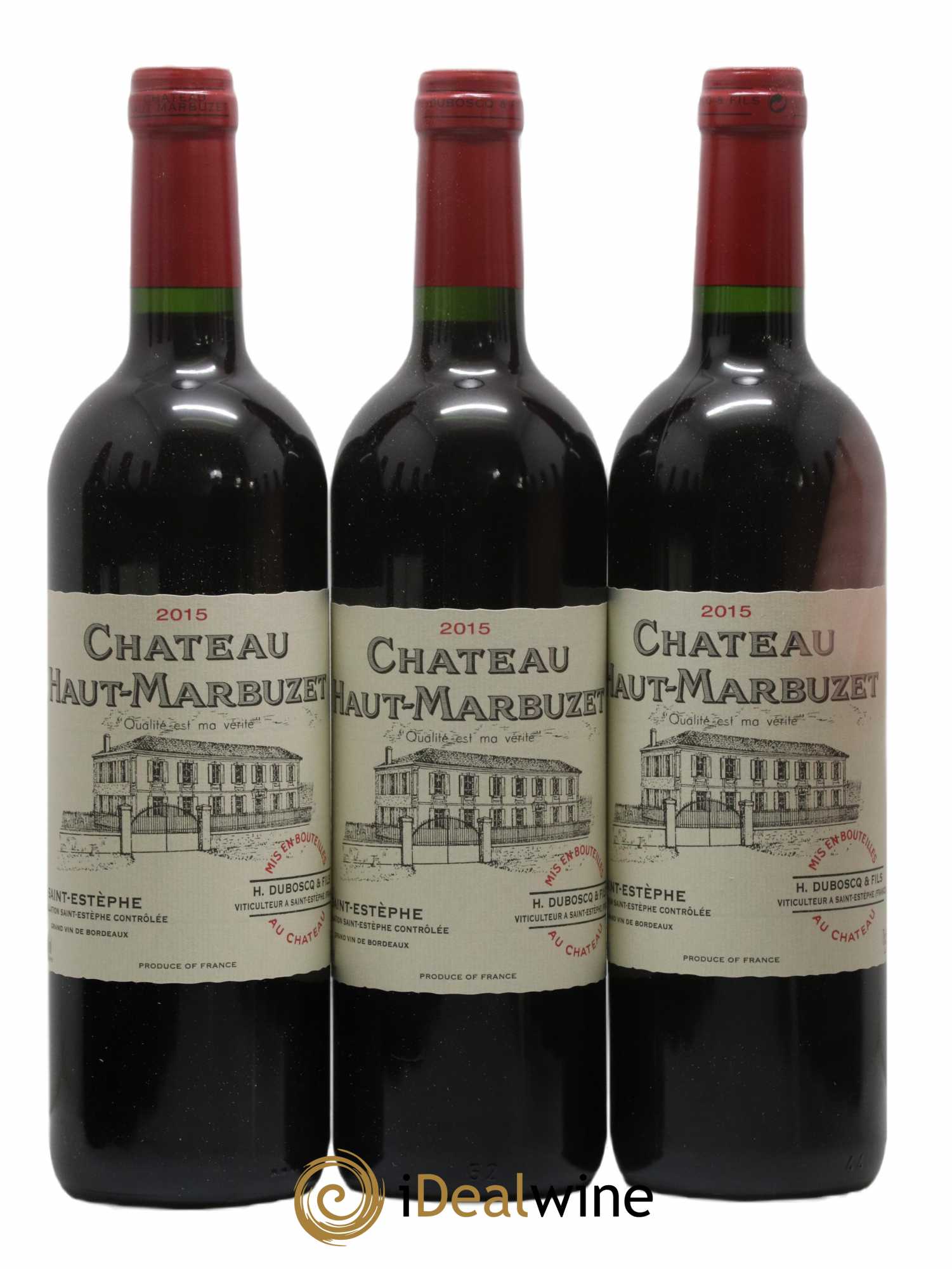 Château Haut Marbuzet 2015 - Lot de 12 bouteilles - 2