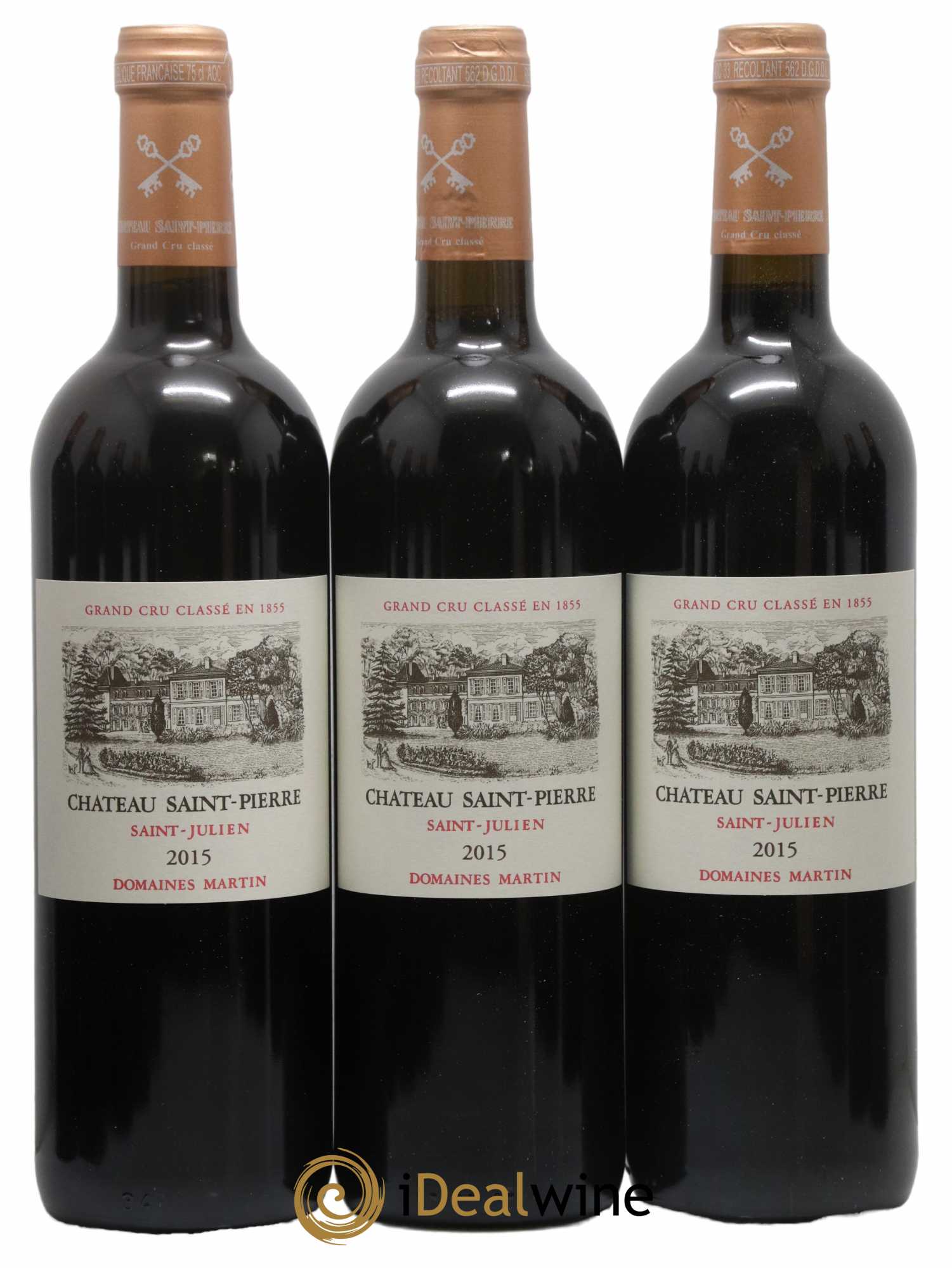 Château Saint-Pierre 4ème Grand Cru Classé 2015 - Lot de 12 bouteilles - 2