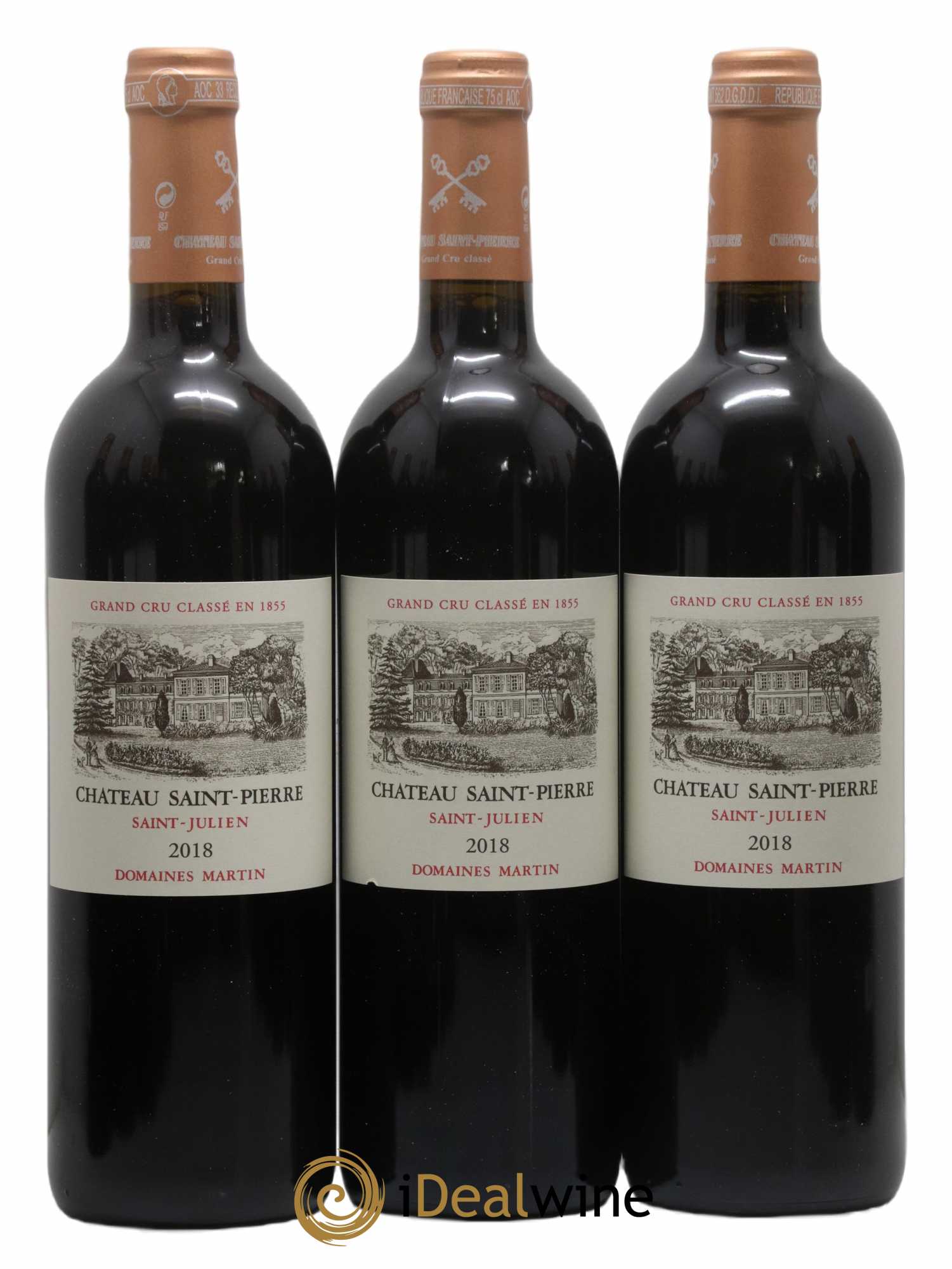 Château Saint-Pierre 4ème Grand Cru Classé 2018 - Lot de 12 bouteilles - 4
