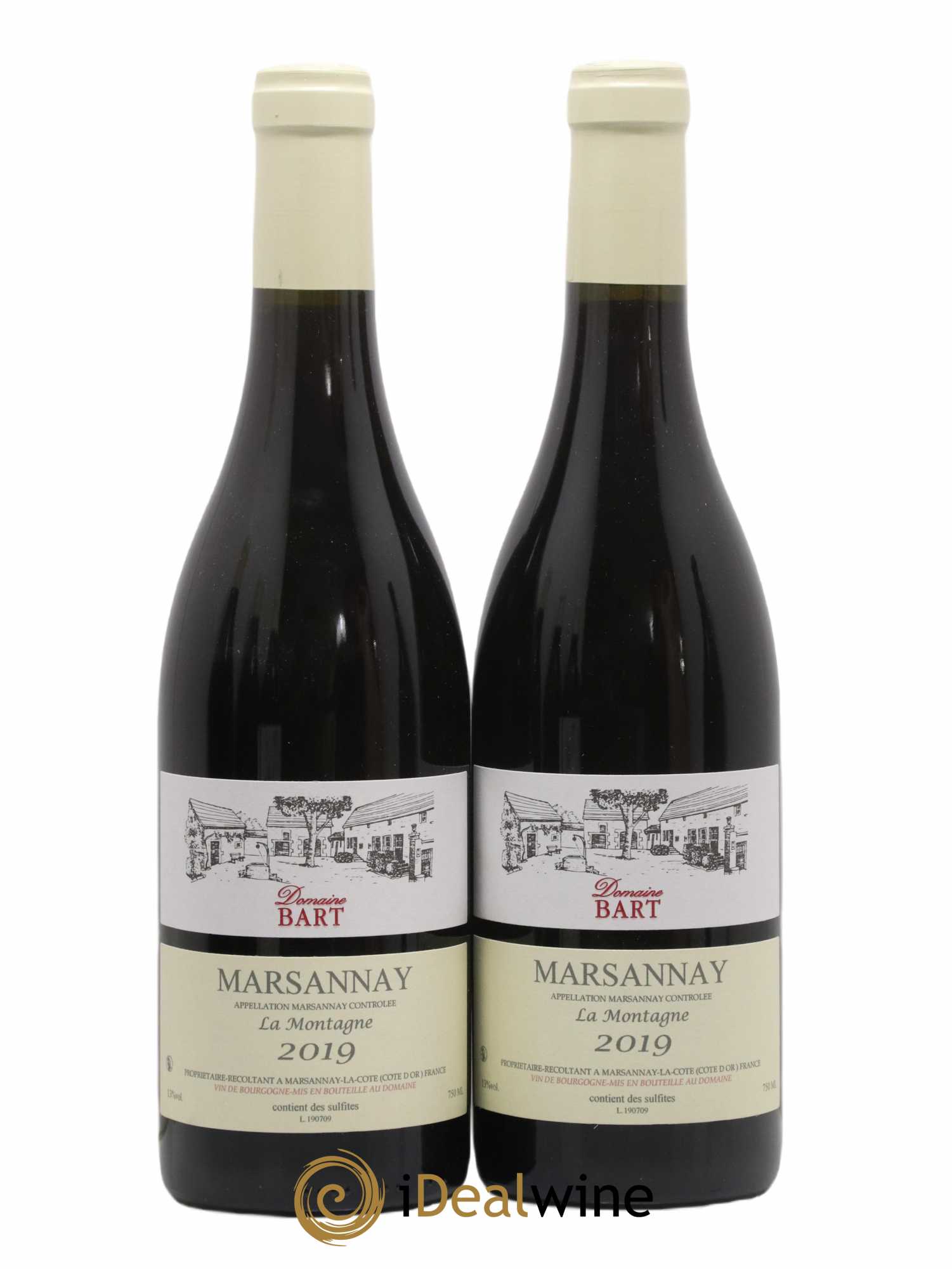 Marsannay La Montagne Bart 2019 - Lot de 2 bouteilles - 0