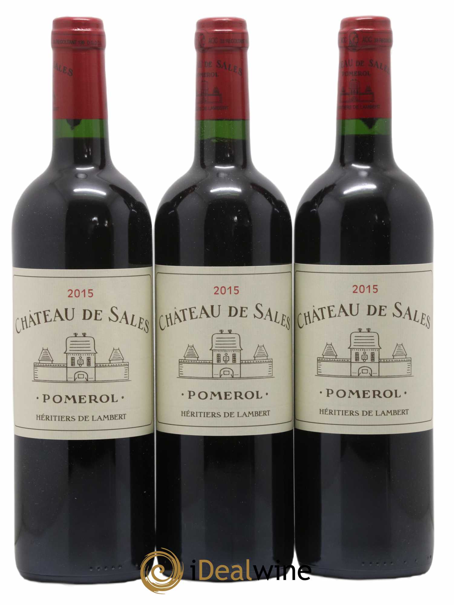 Château de Sales 2015 - Lot de 3 bouteilles - 0