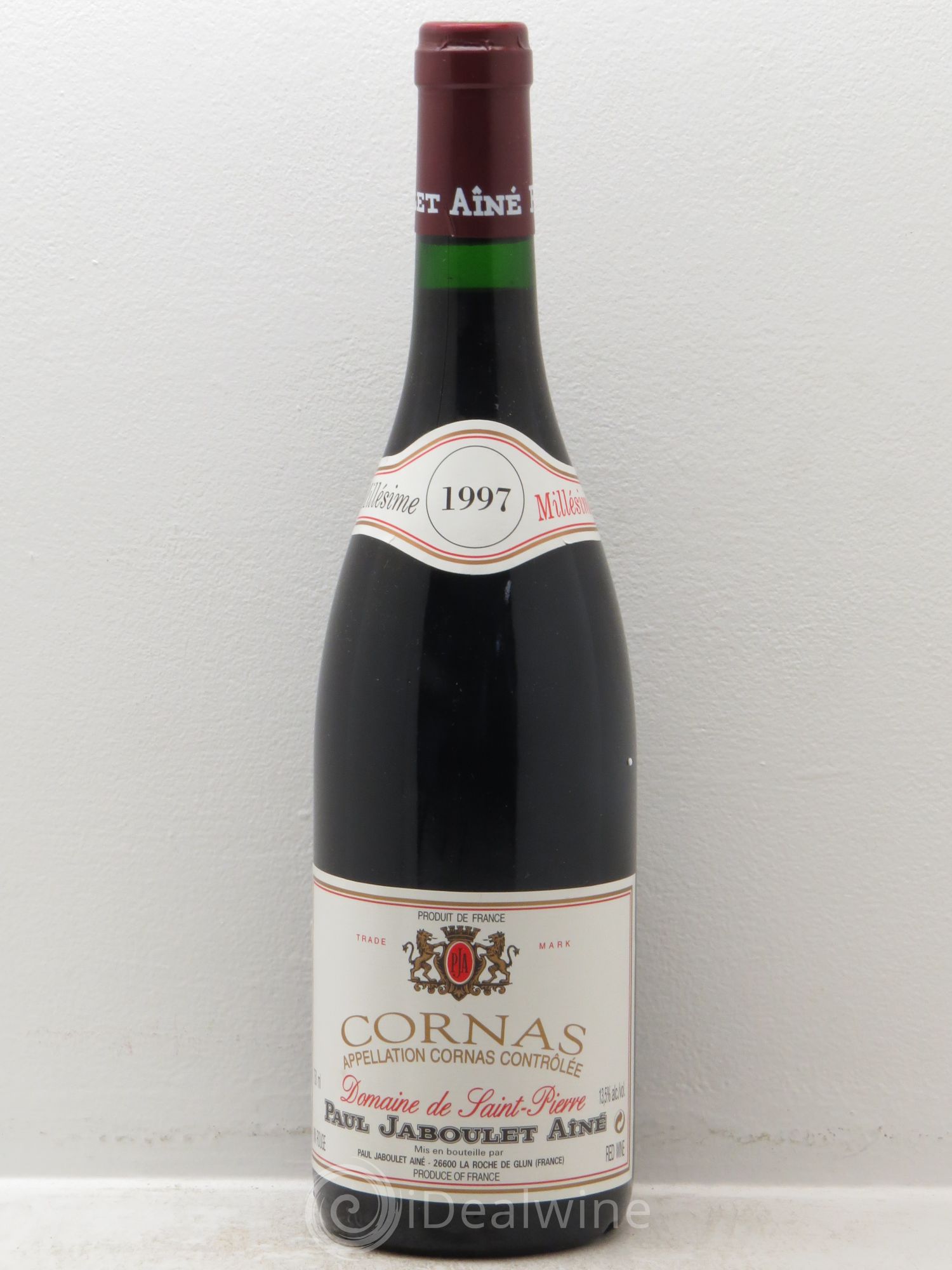 Cornas Paul Jaboulet Ainé Domaine de Saint Pierre 1997 - Lot de 1 bouteille - 0