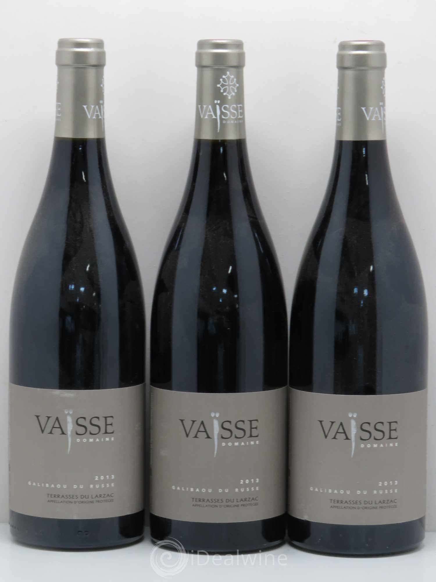 Coteaux du Languedoc Terrasses Larzac Domaine Vaisse Galibaou Russe 2013 - Posten von 3 Flaschen - 0