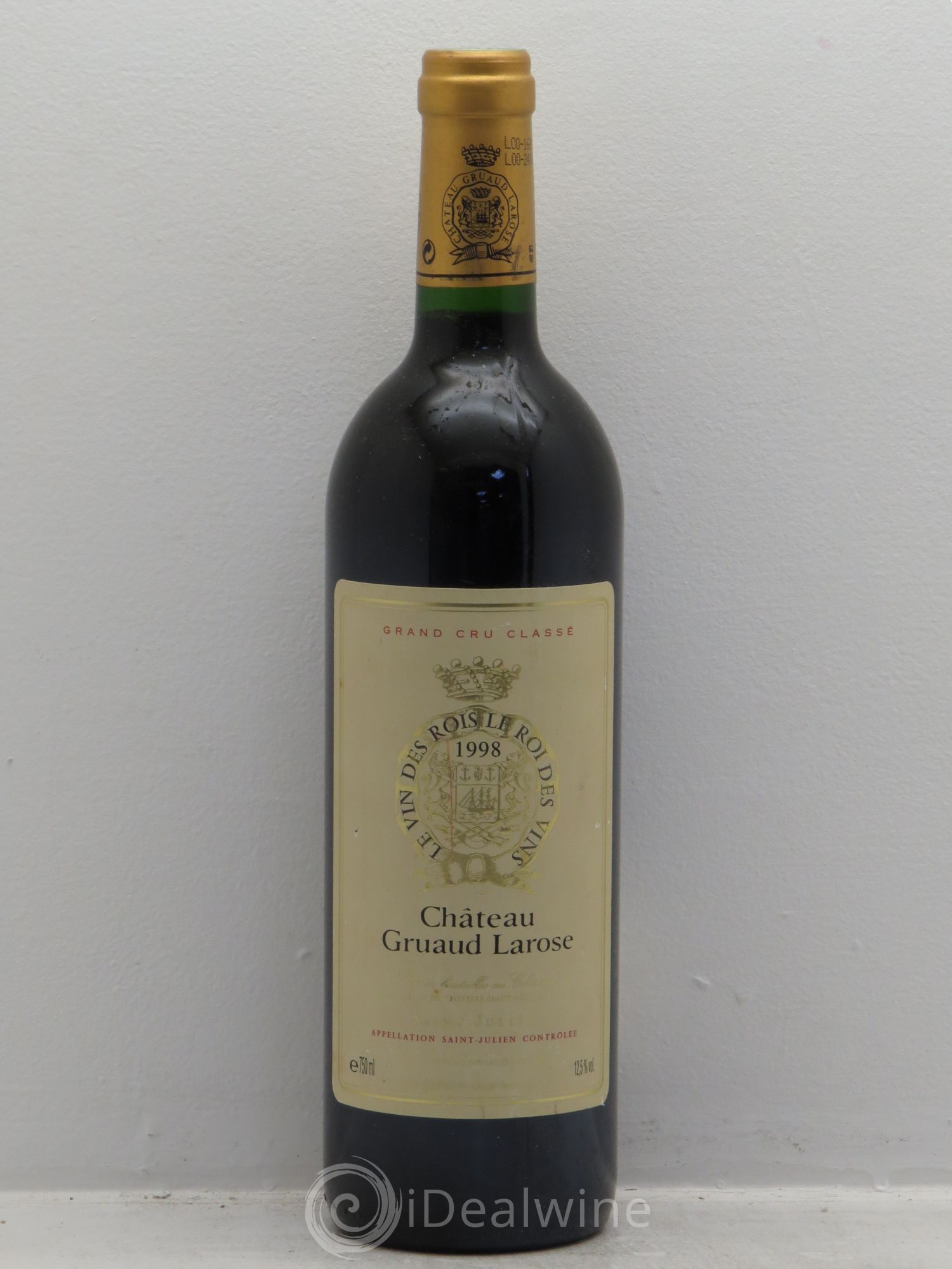 Château Gruaud Larose 2ème Grand Cru Classé 1998 - Lot de 1 bouteille - 0