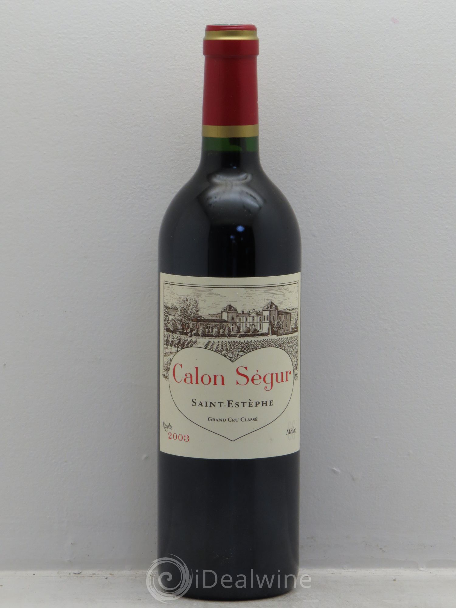 Château Calon Ségur 3ème Grand Cru Classé 2003 - Lot de 1 bouteille - 0
