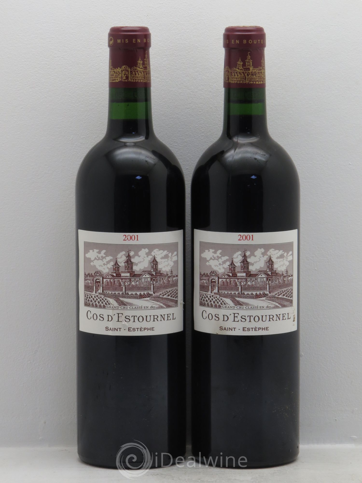 Cos d'Estournel 2ème Grand Cru Classé 2001 - Lot de 2 bouteilles - 0