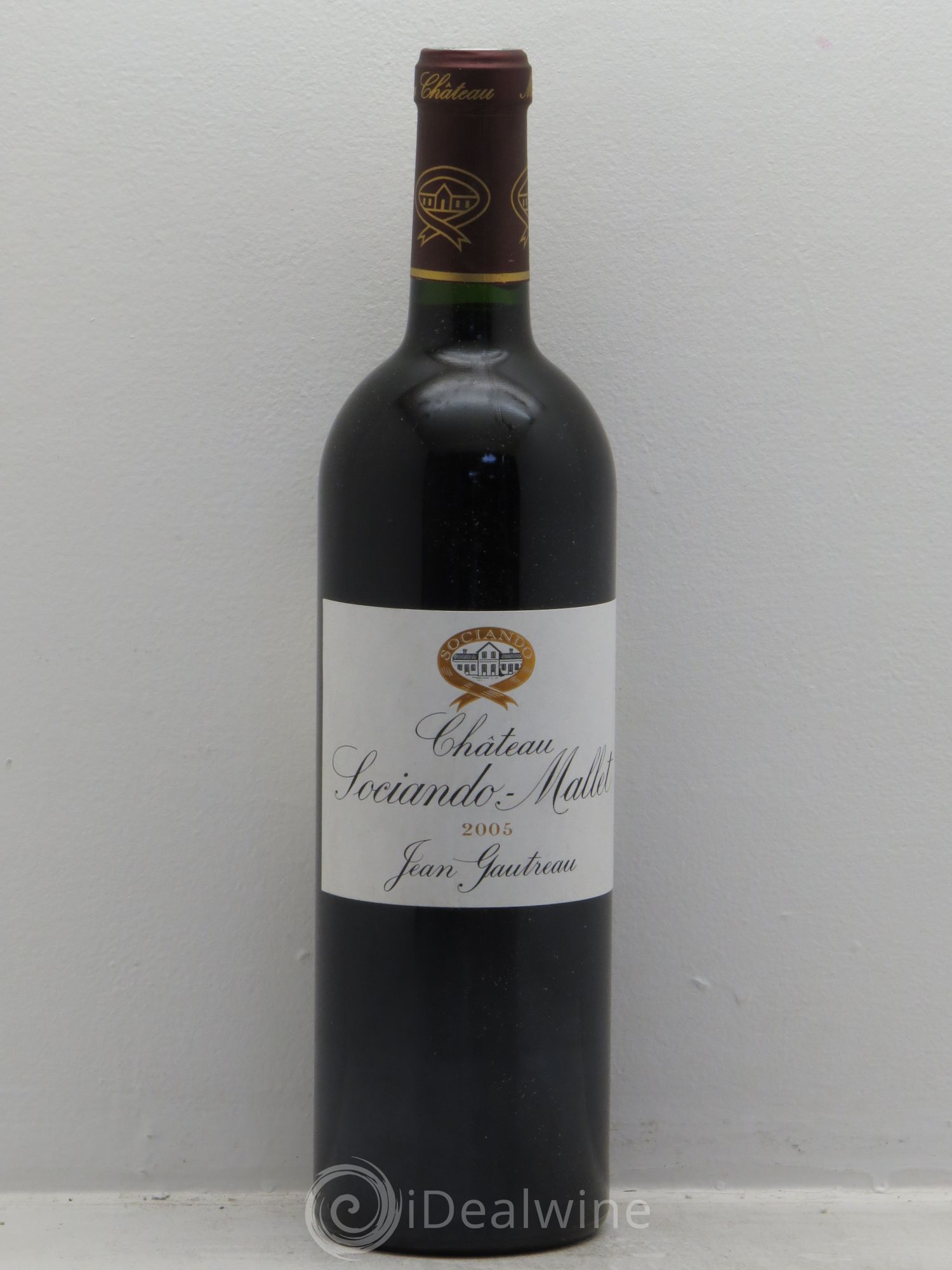 Château Sociando Mallet 2005 - Lot de 1 bouteille - 0