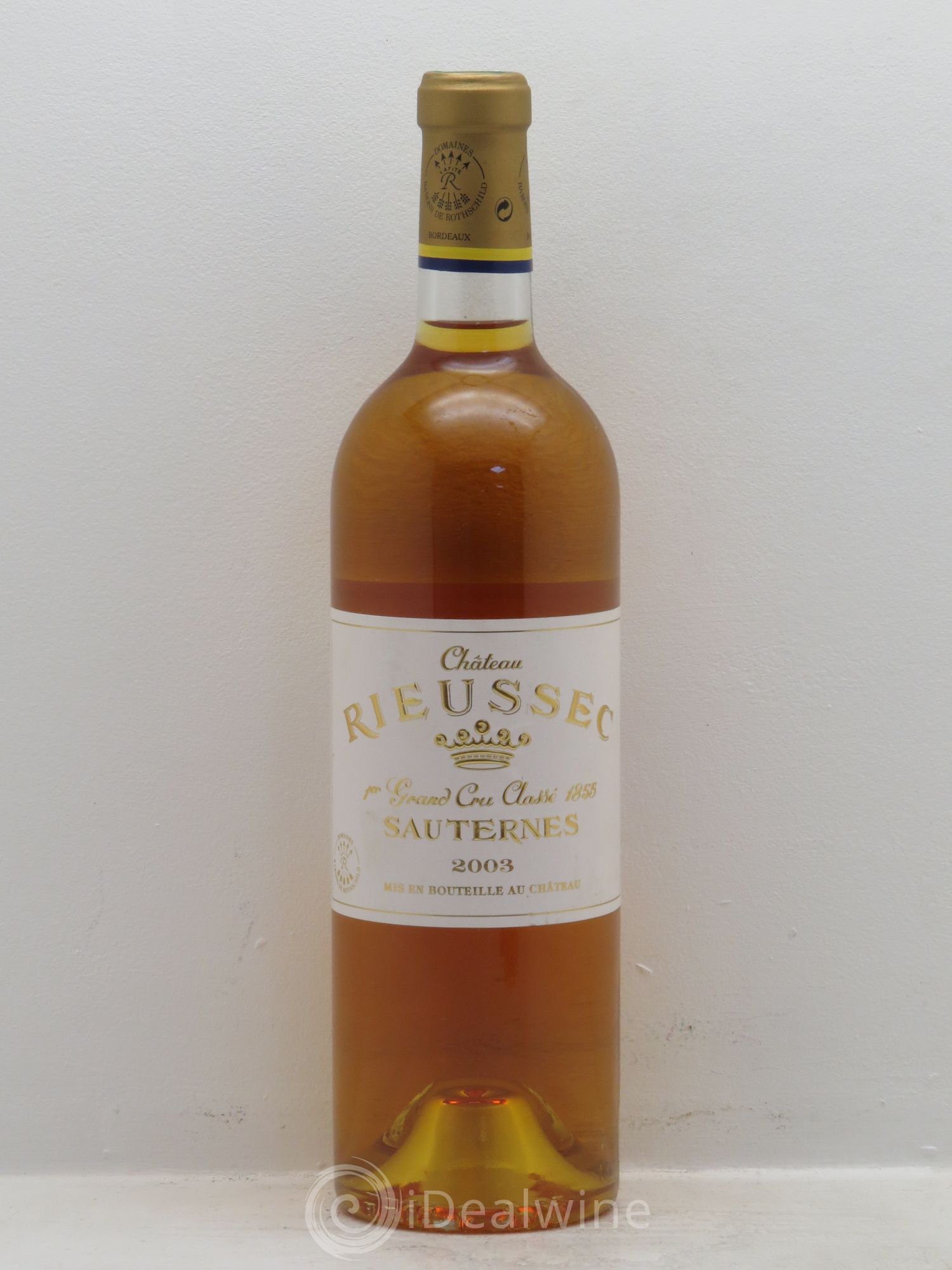 Château Rieussec 1er Grand Cru Classé 2003 - Posten von 1 Flasche - 0