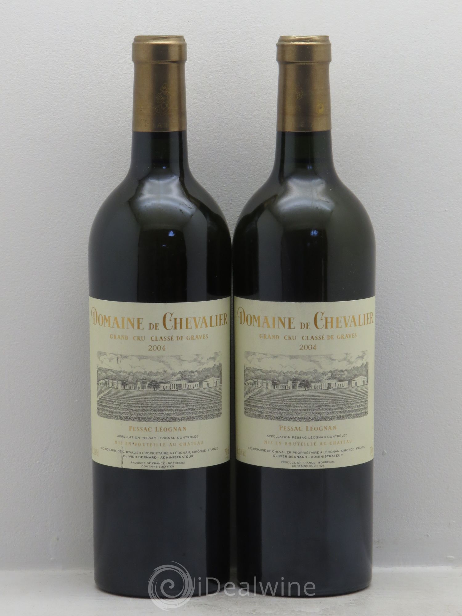 Domaine de Chevalier Cru Classé de Graves 2004 - Lot de 2 bouteilles - 0