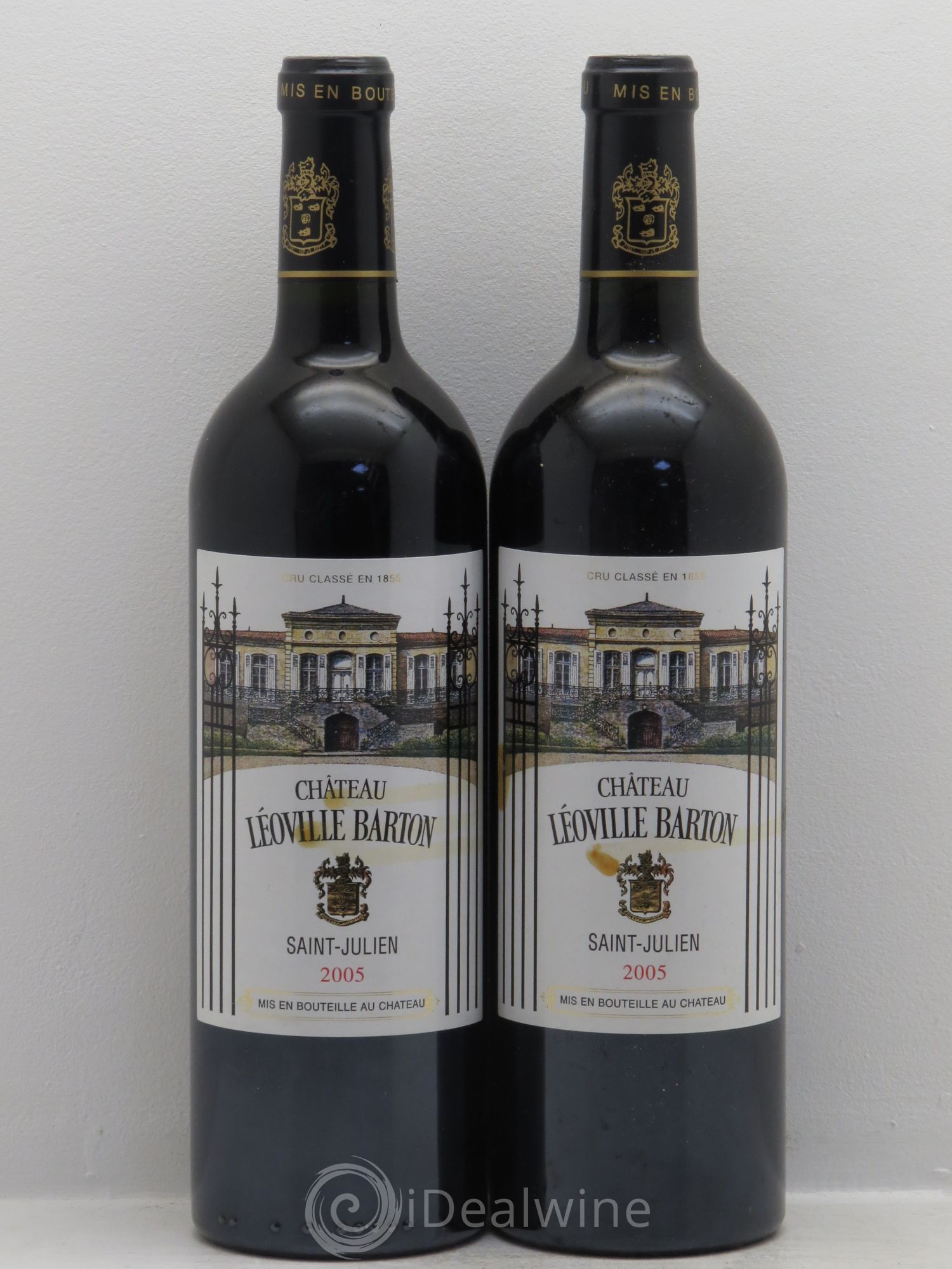 Château Léoville Barton 2ème Grand Cru Classé 2005 - Lot de 2 bouteilles - 0
