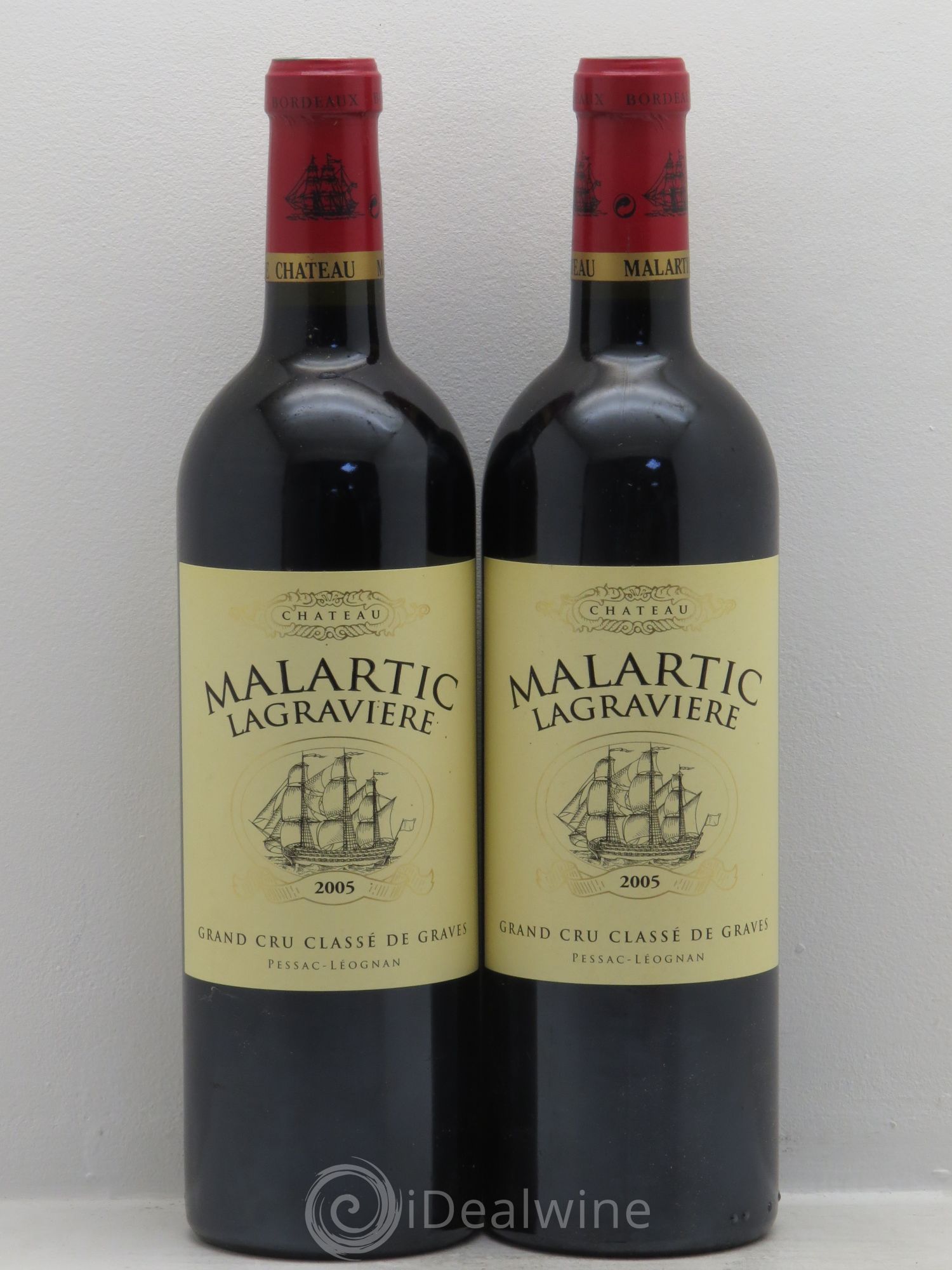 Château Malartic-Lagravière Cru Classé de Graves 2005 - Lot de 2 bouteilles - 0