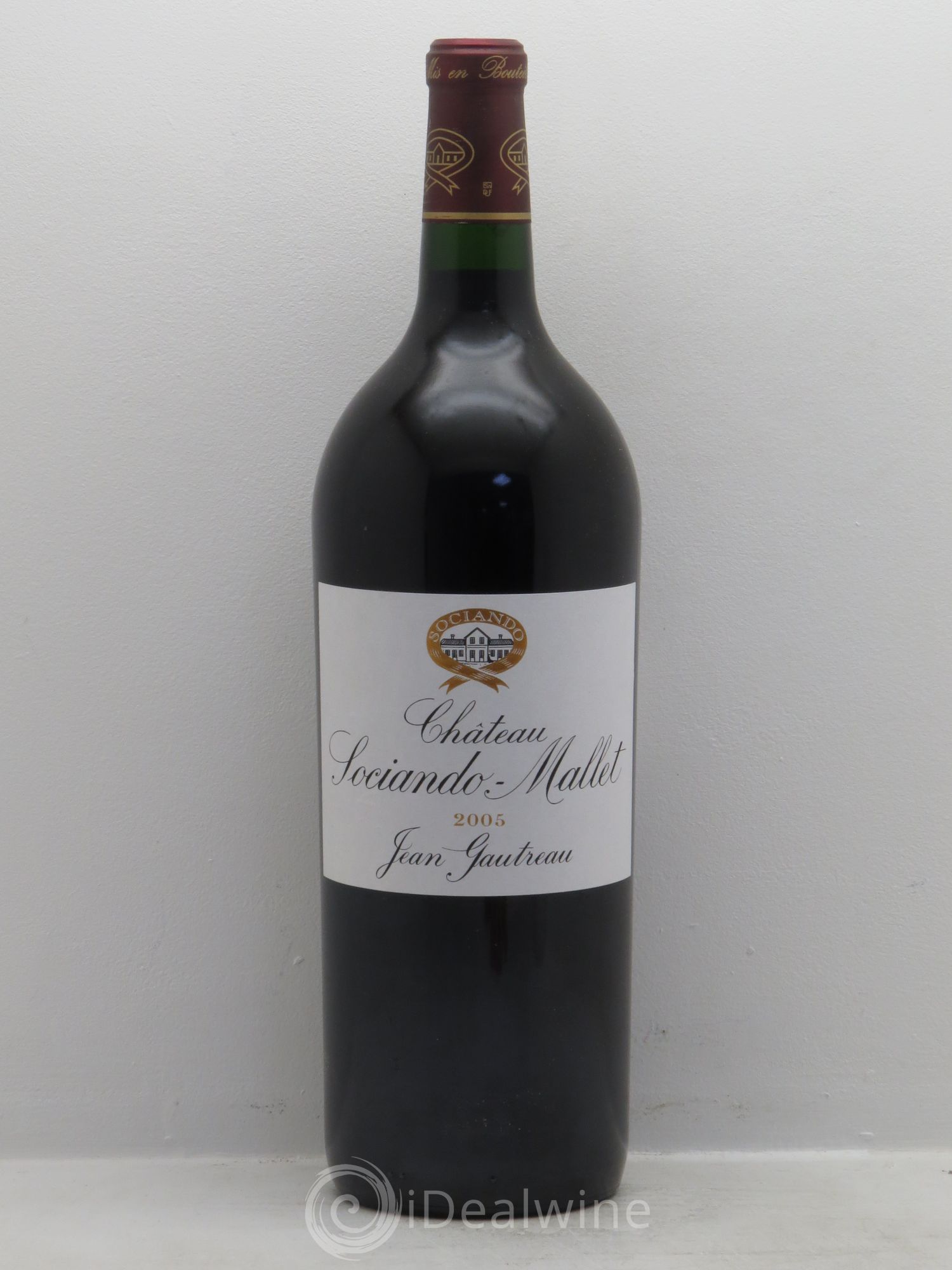 Château Sociando Mallet 2005 - Lot de 1 magnum - 0