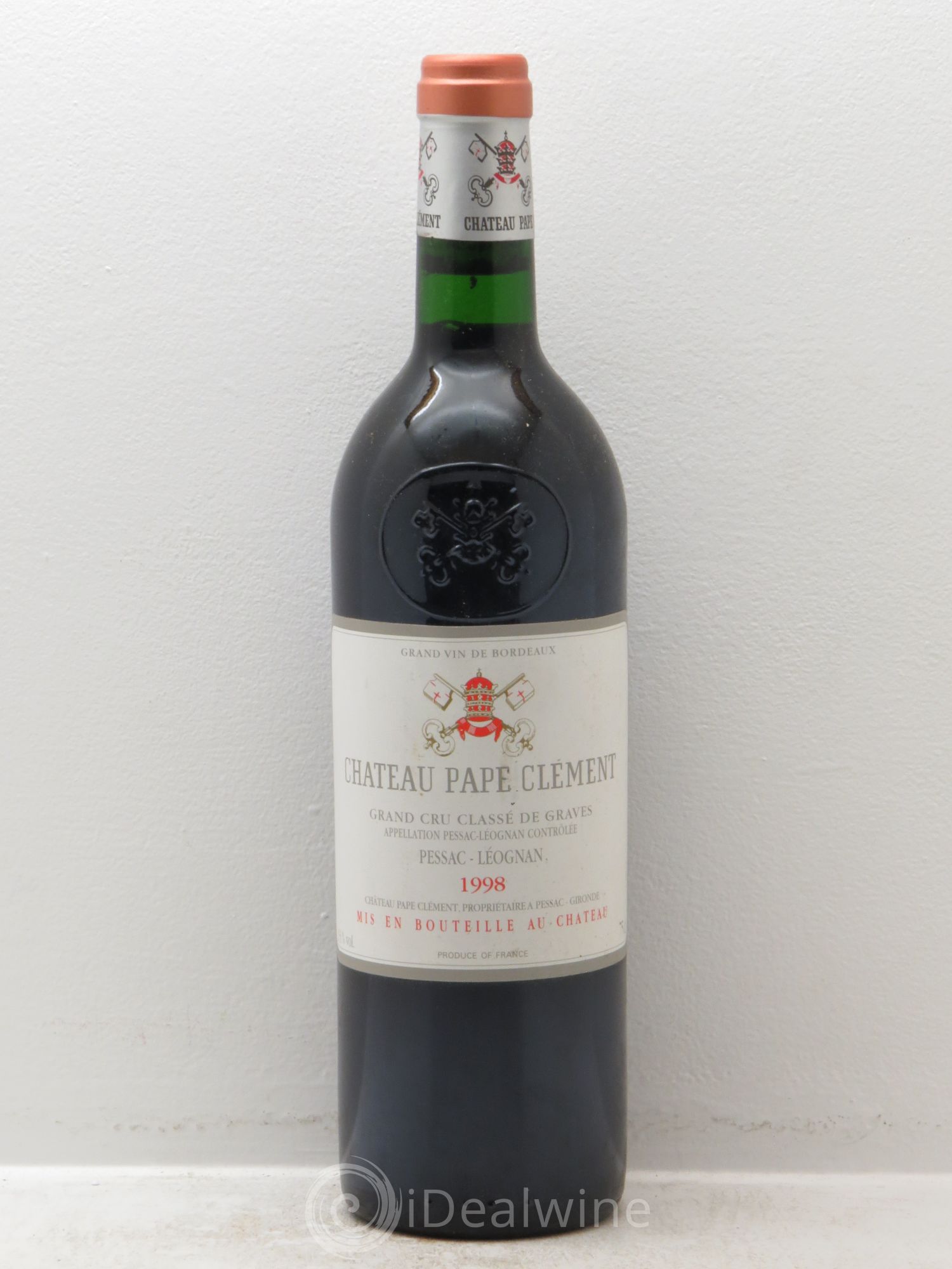 Château Pape Clément Cru Classé de Graves 1998 - Lot de 1 bouteille - 0