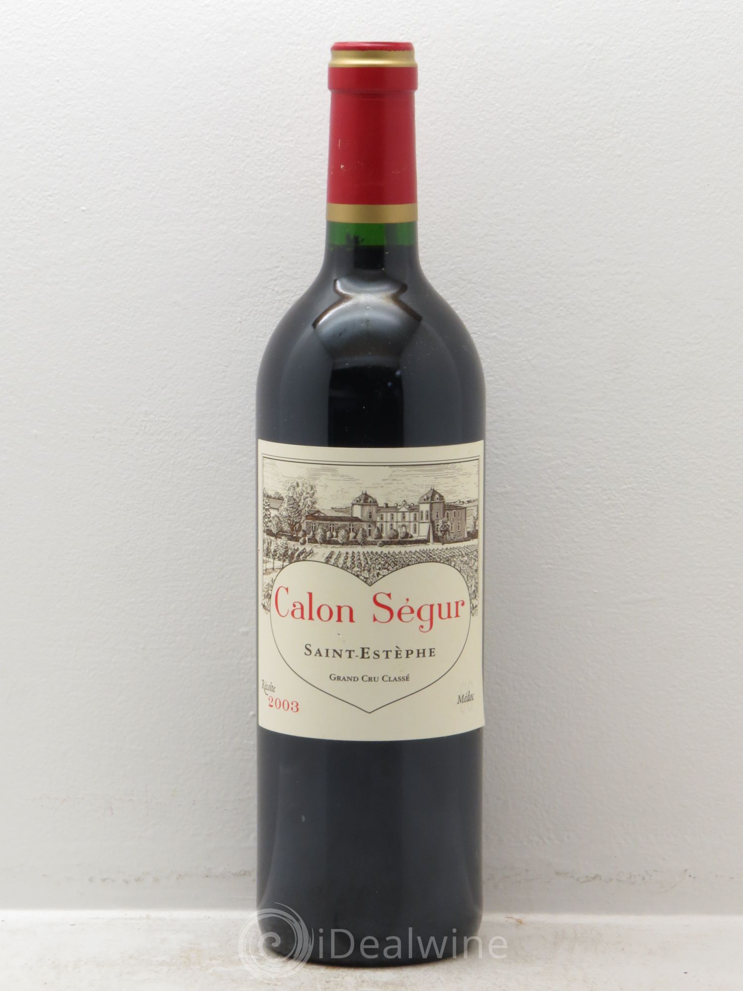Château Calon Ségur 3ème Grand Cru Classé 2003 - Lot de 1 bouteille - 0