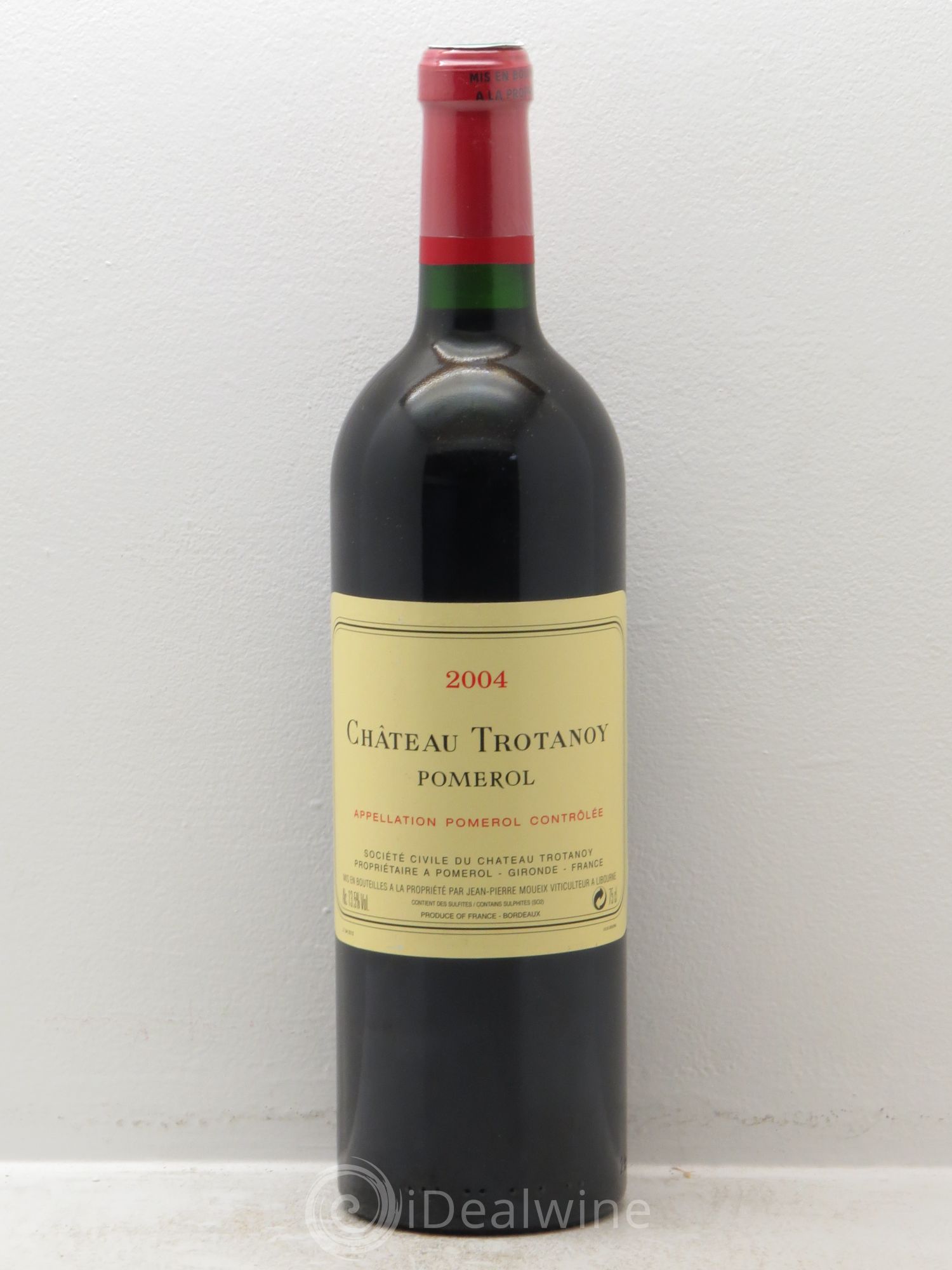 Château Trotanoy 2004 - Lot de 1 bouteille - 0