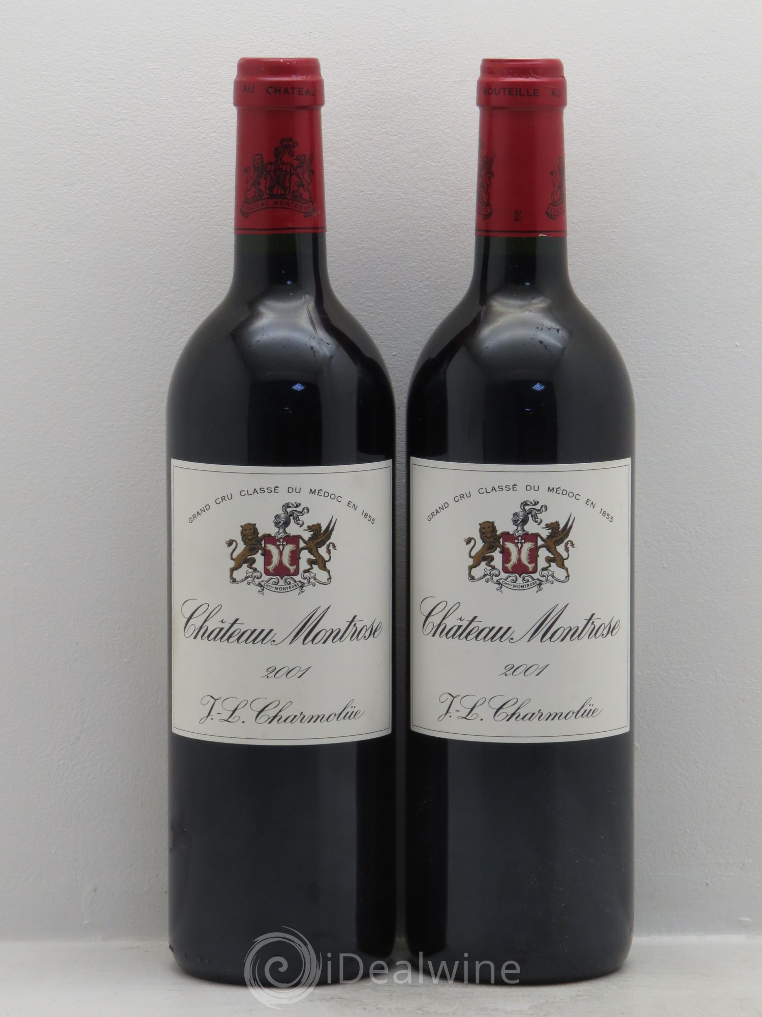 Château Montrose 2ème Grand Cru Classé 2001 - Lot de 2 bouteilles - 0
