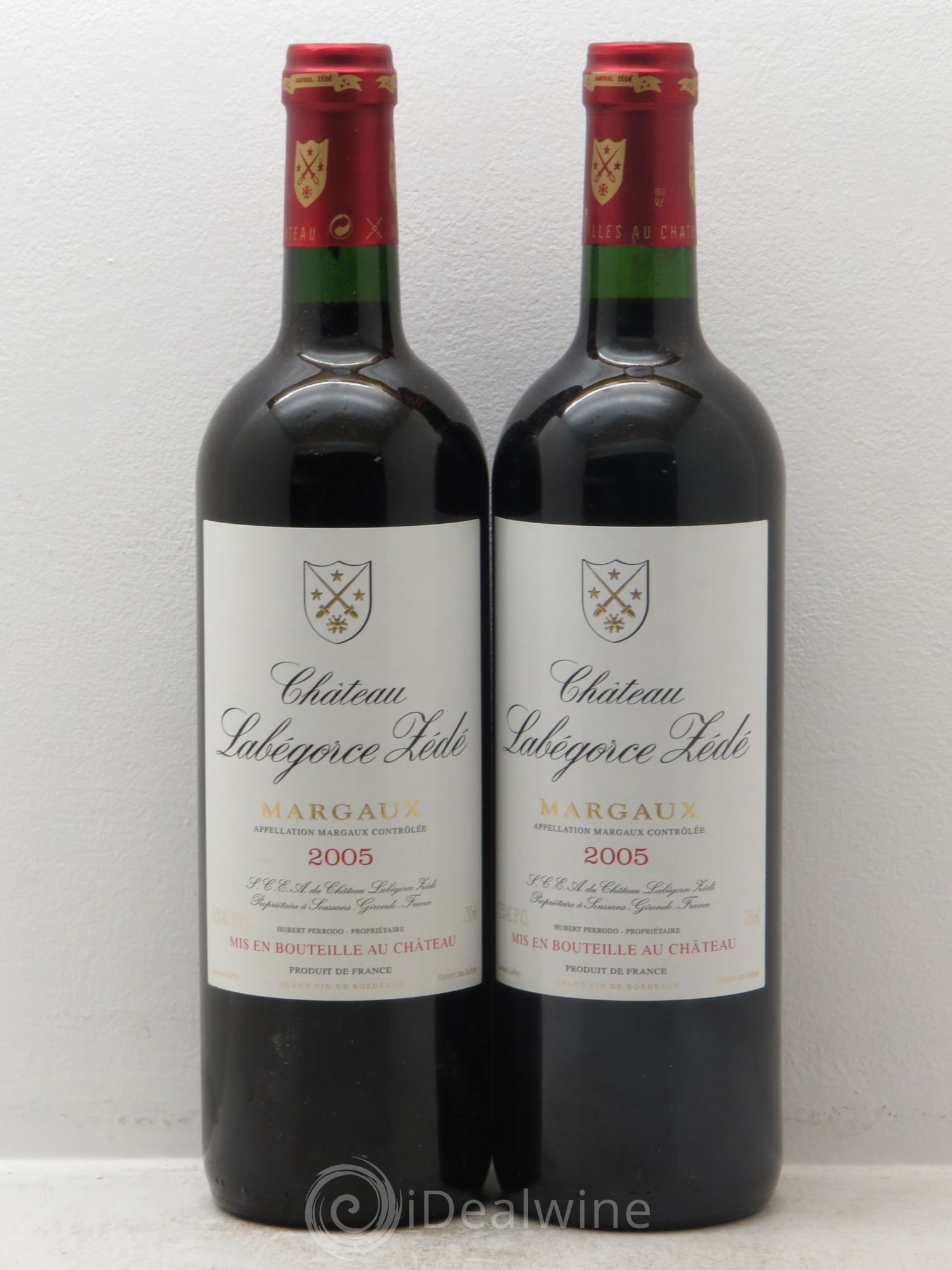 Château Labegorce Zédé Cru Bourgeois 2005 - Lot de 2 bouteilles - 0
