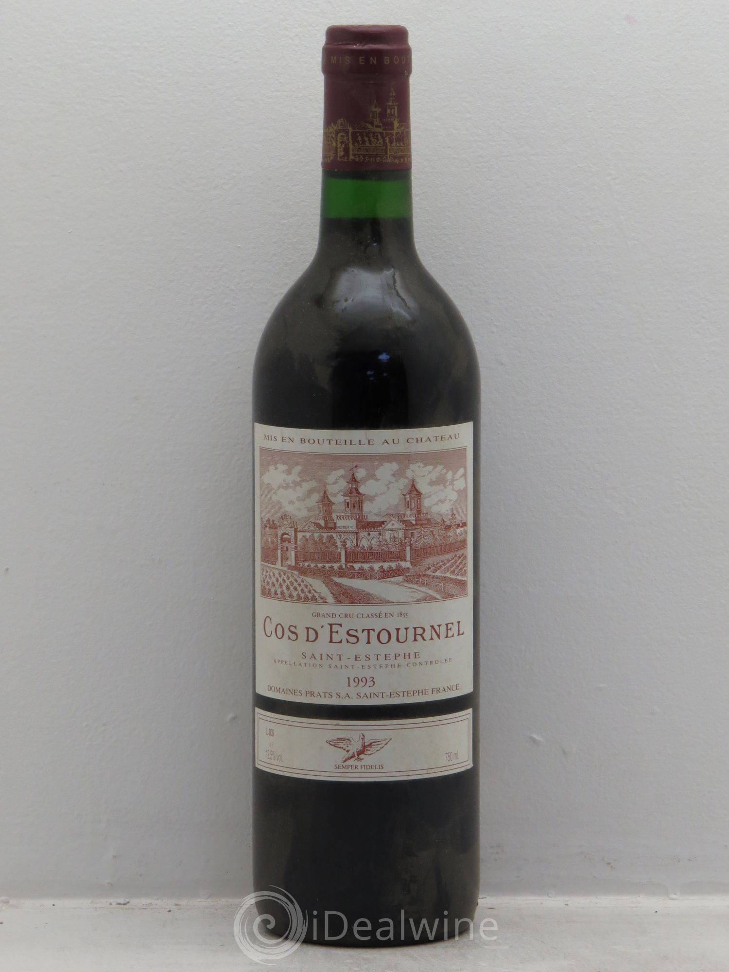 Cos d'Estournel 2ème Grand Cru Classé 1993 - Lot de 1 bouteille - 0
