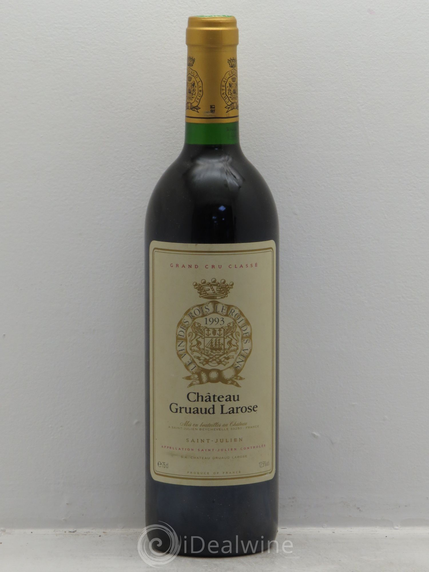 Château Gruaud Larose 2ème Grand Cru Classé 1993 - Lot de 1 bouteille - 0