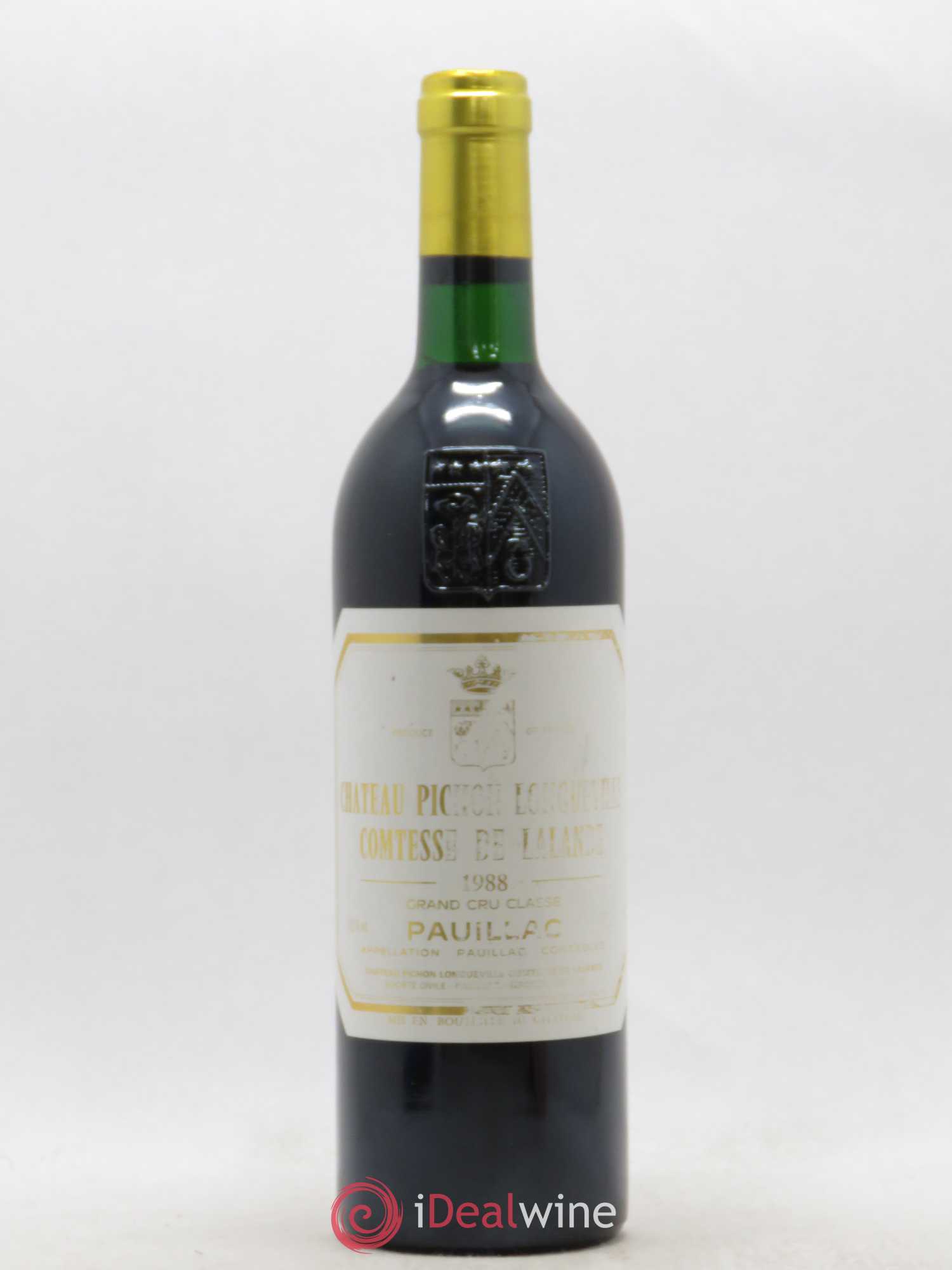 Château Pichon Longueville Comtesse de Lalande 2ème Grand Cru Classé 1988 - Lot de 1 bouteille - 0