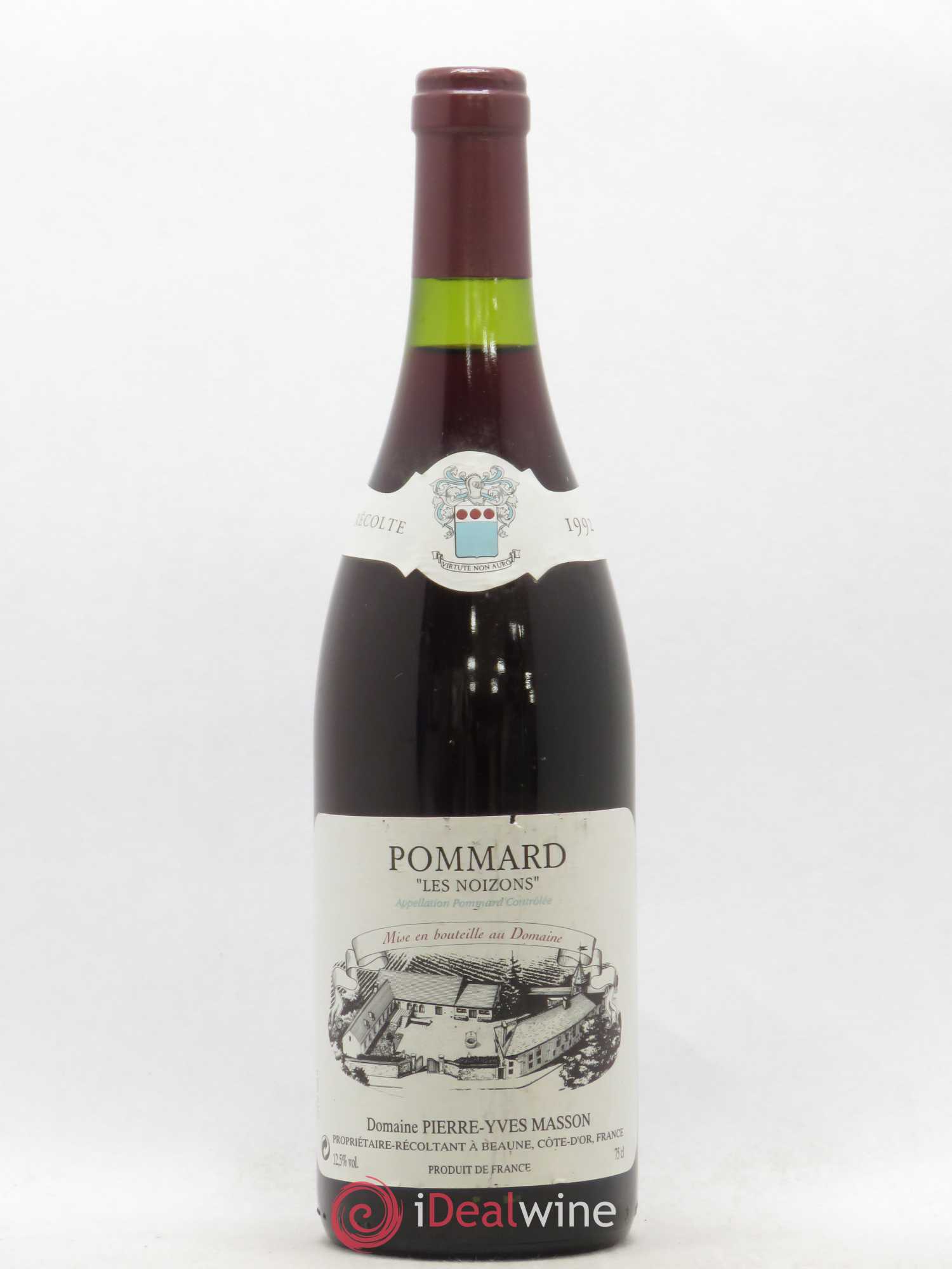Pommard Les Noizons Masson 1992 - Lot de 1 bouteille - 0