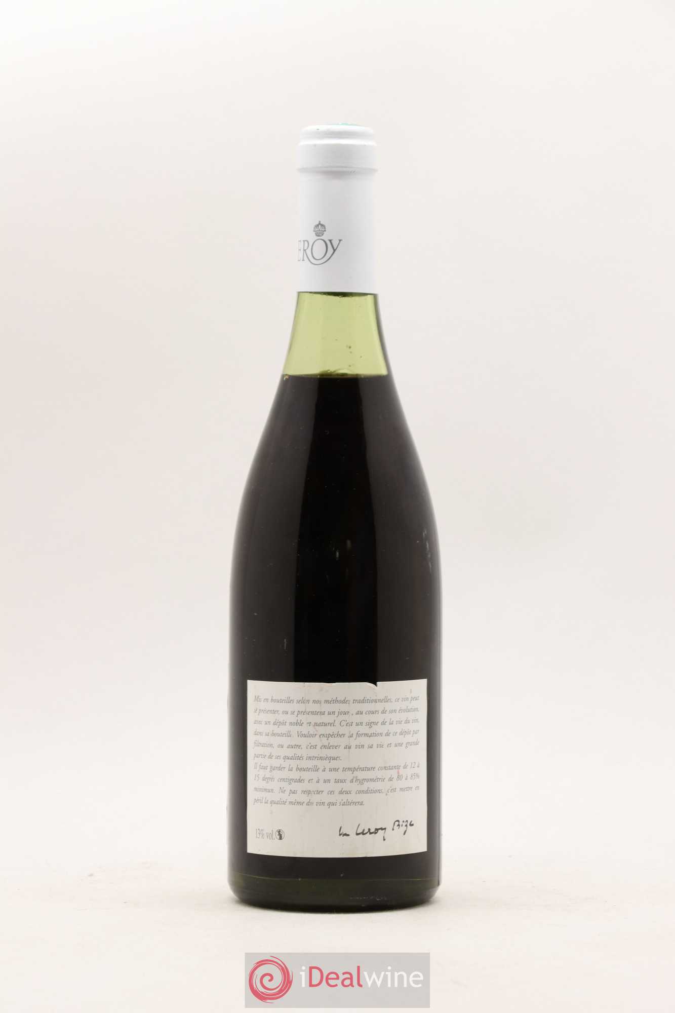 Gevrey-Chambertin 1er Cru Les Cazetiers Leroy 1955 - Posten von 1 Flasche - 1