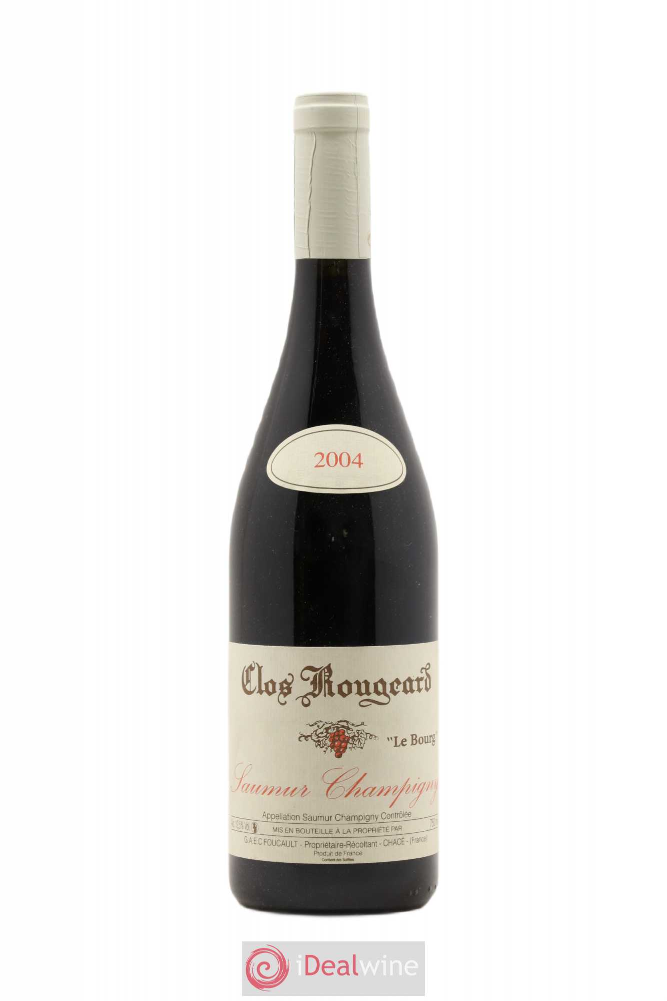 Saumur-Champigny Le Bourg Clos Rougeard 2004 - Lot de 1 bouteille - 0